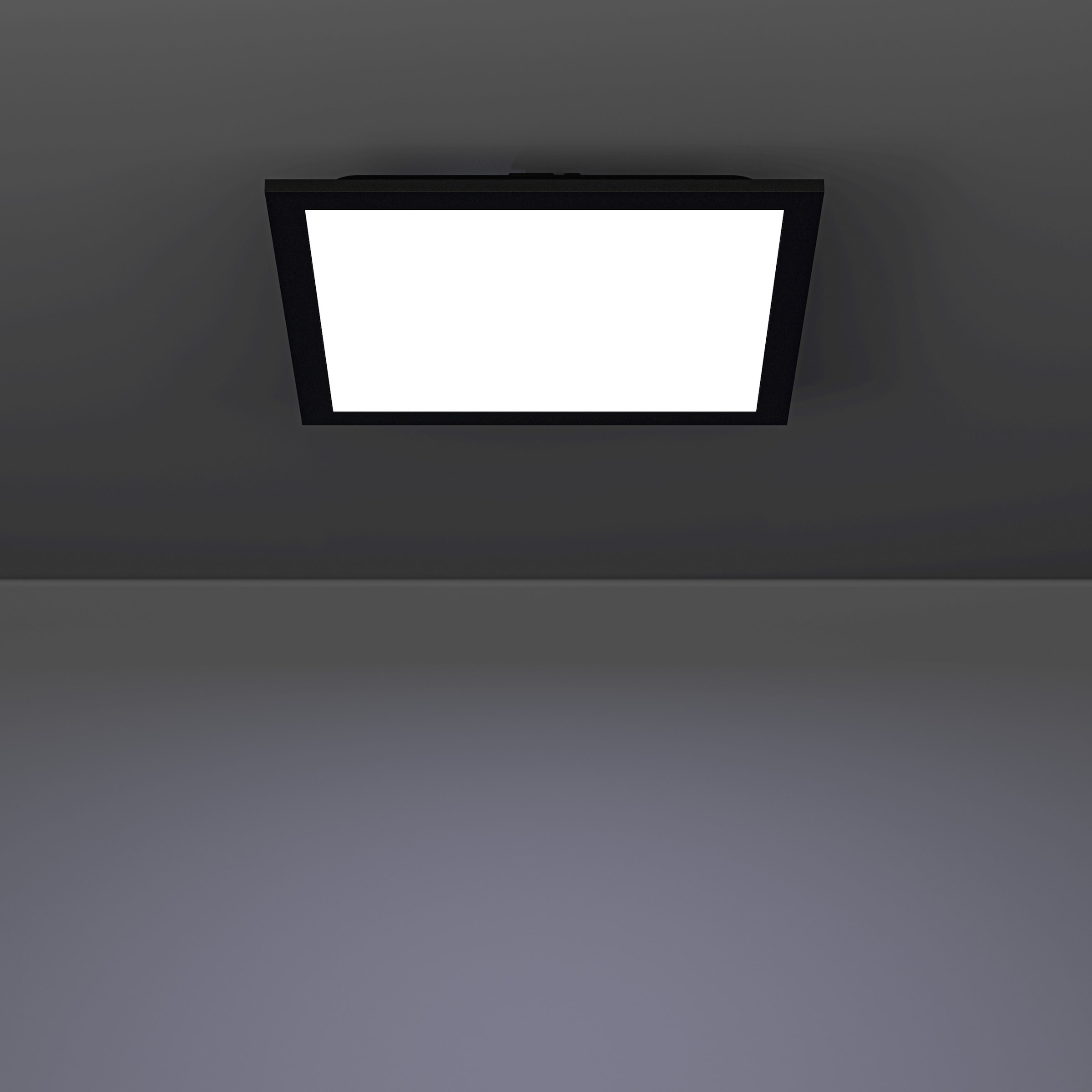 EGLO LED Deckenleuchte »MORADILLO-Z Deckenlampe - Stahl - LED - 14W - IP20« LED-Modul 1 Stk. Kaltweiß | Neutralweiß | RGB | Warmweiß Wohzimmerlampe, Esszimmerlampe, Schlafzimmer, L29,5 x B29,5 x H6,1 cm