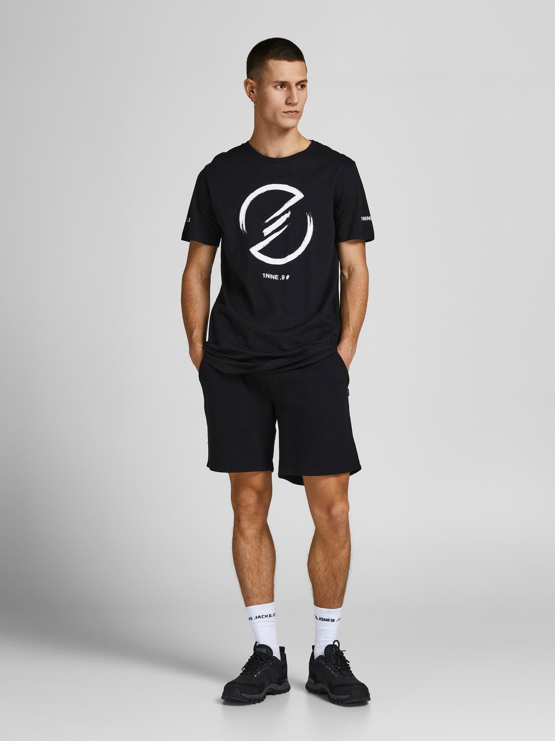 Jack & Jones Shorts »JPSTGORDON BRADLEY SWEAT SHORTS MID«, mit elastischem Bund