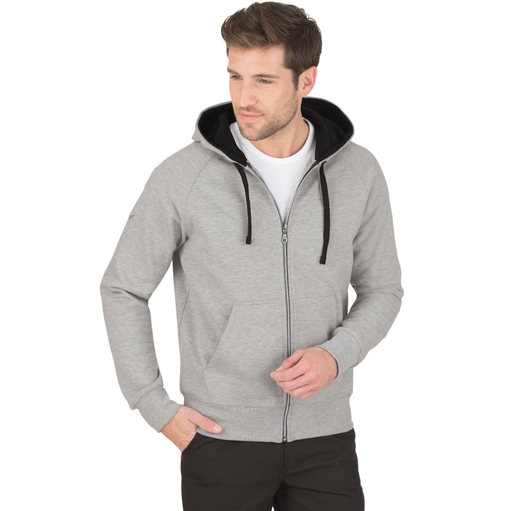 Trigema Sweatjacke »TRIGEMA Sweatjacke mit Kapuze«, (1 tlg.)