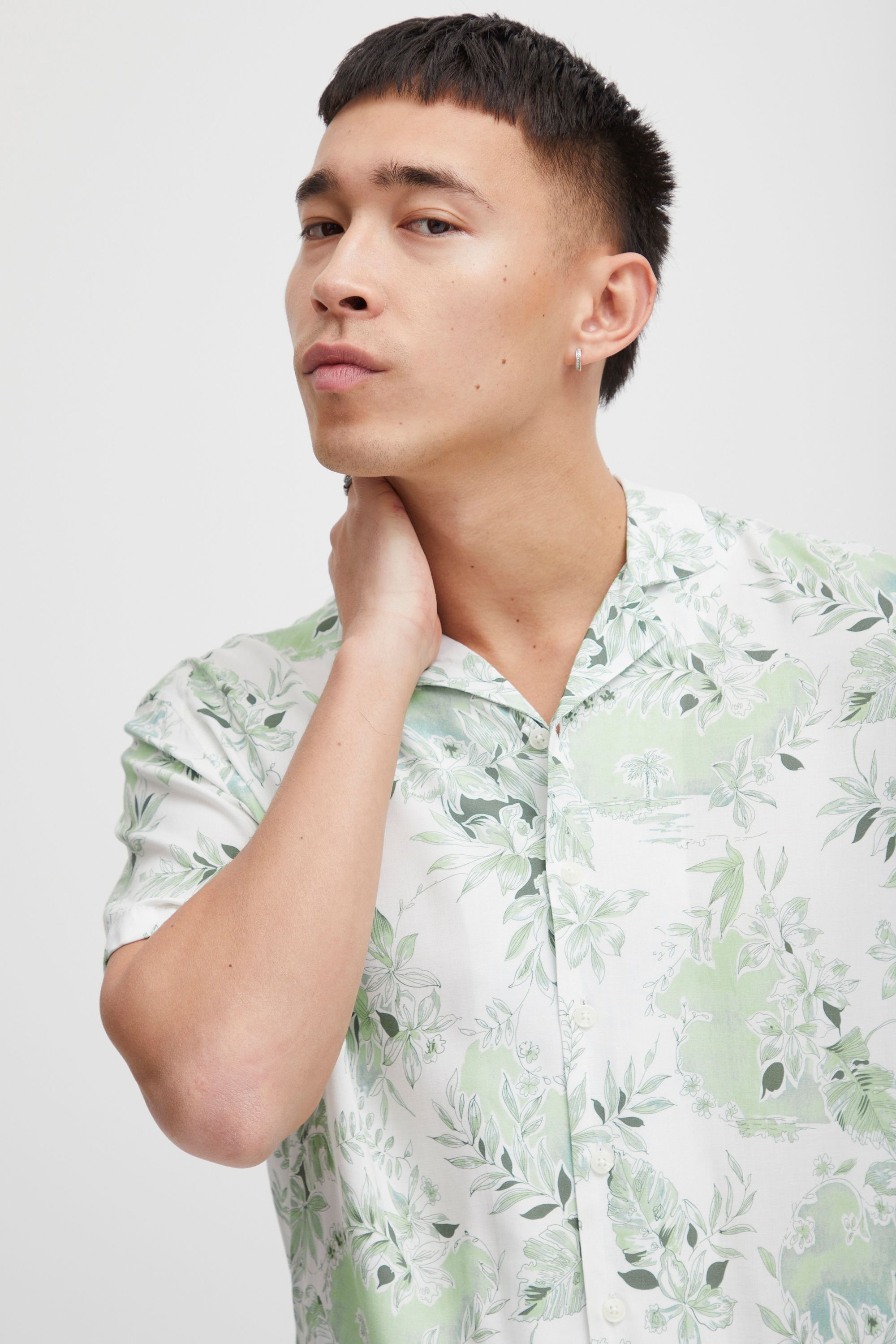 Blend Kurzarmshirt »Kurzarmhemd BHShirt«