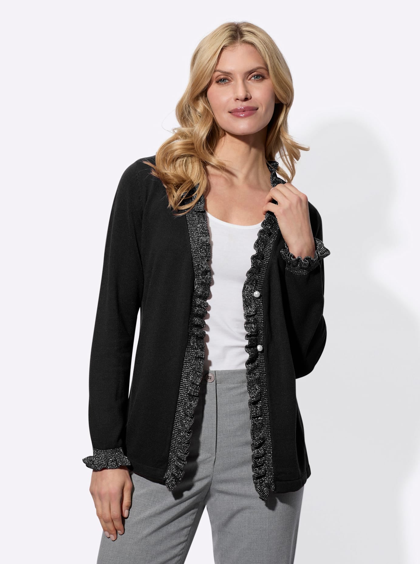 Classic Basics Strickjacke