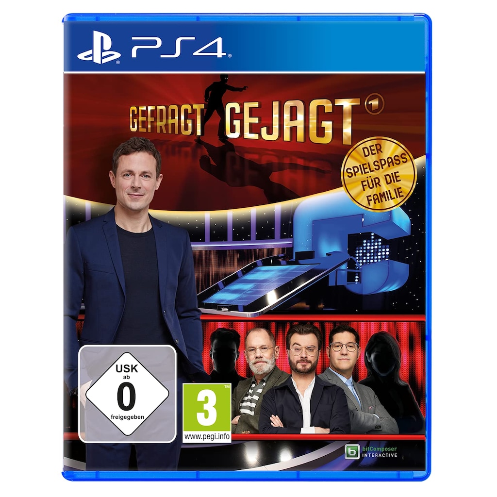 bitComposer Spielesoftware »Gefragt-Gejagt«, PlayStation 4