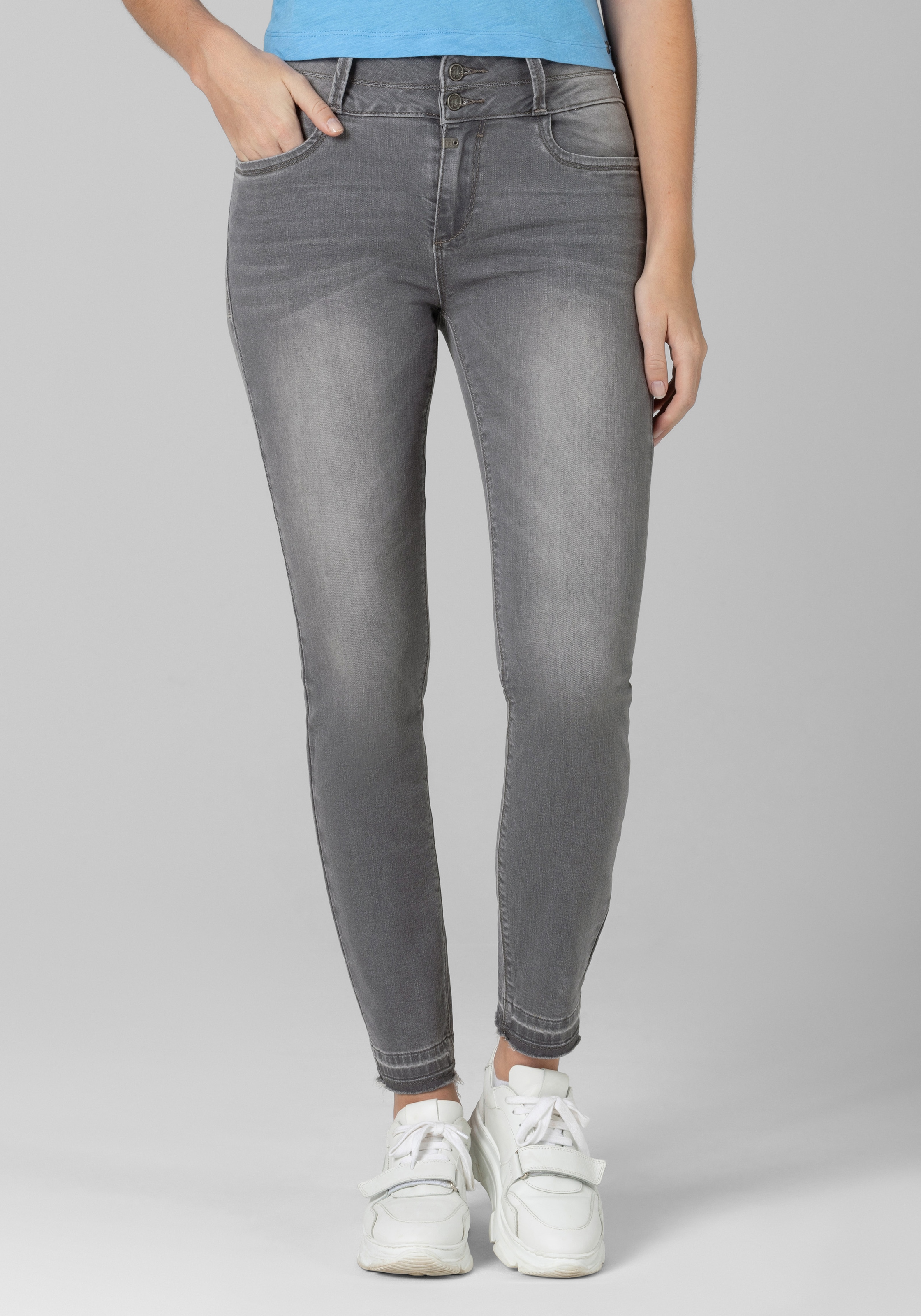 Slim-fit-Jeans »Slim EnyaTZ Womanshape 7/8«