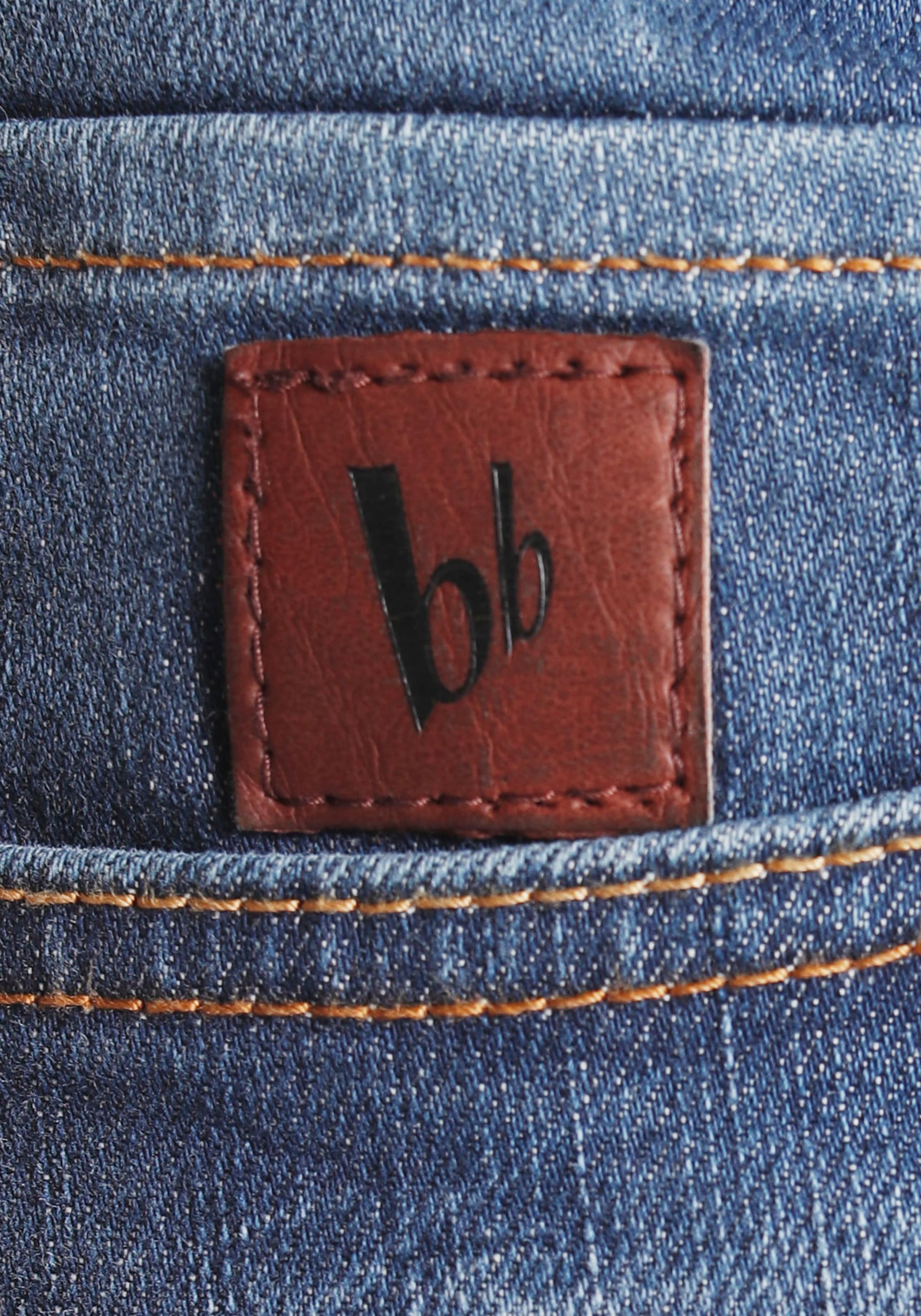 Bruno Banani Slim-fit-Jeans »Jimmy (Stretch)«, schmale Beinform, niedrige Leibhöhe, mit Button-Fly