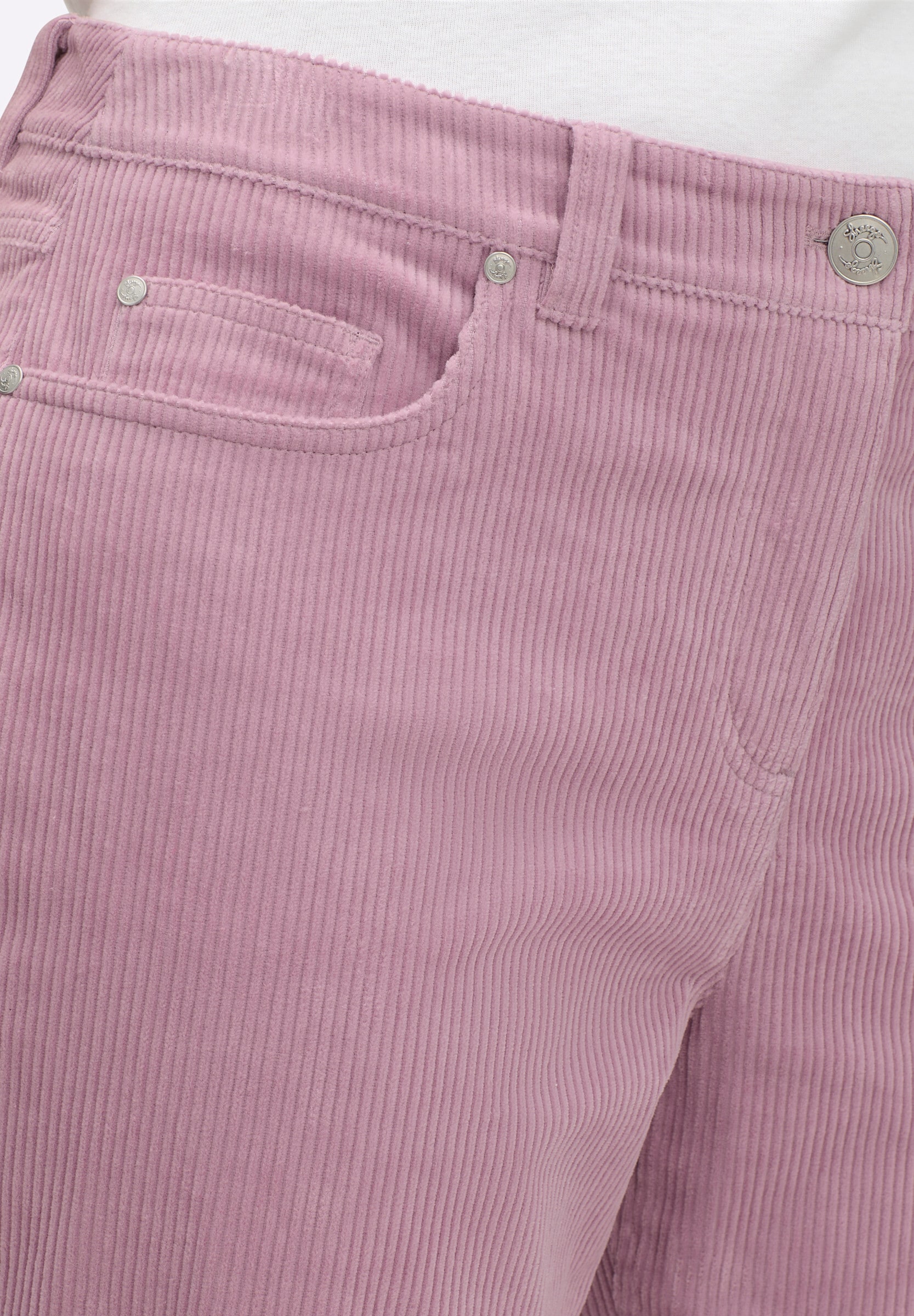 Sheego 5-Pocket-Hose »Cord-Hose Cordhose in Bootcut-Beinform«