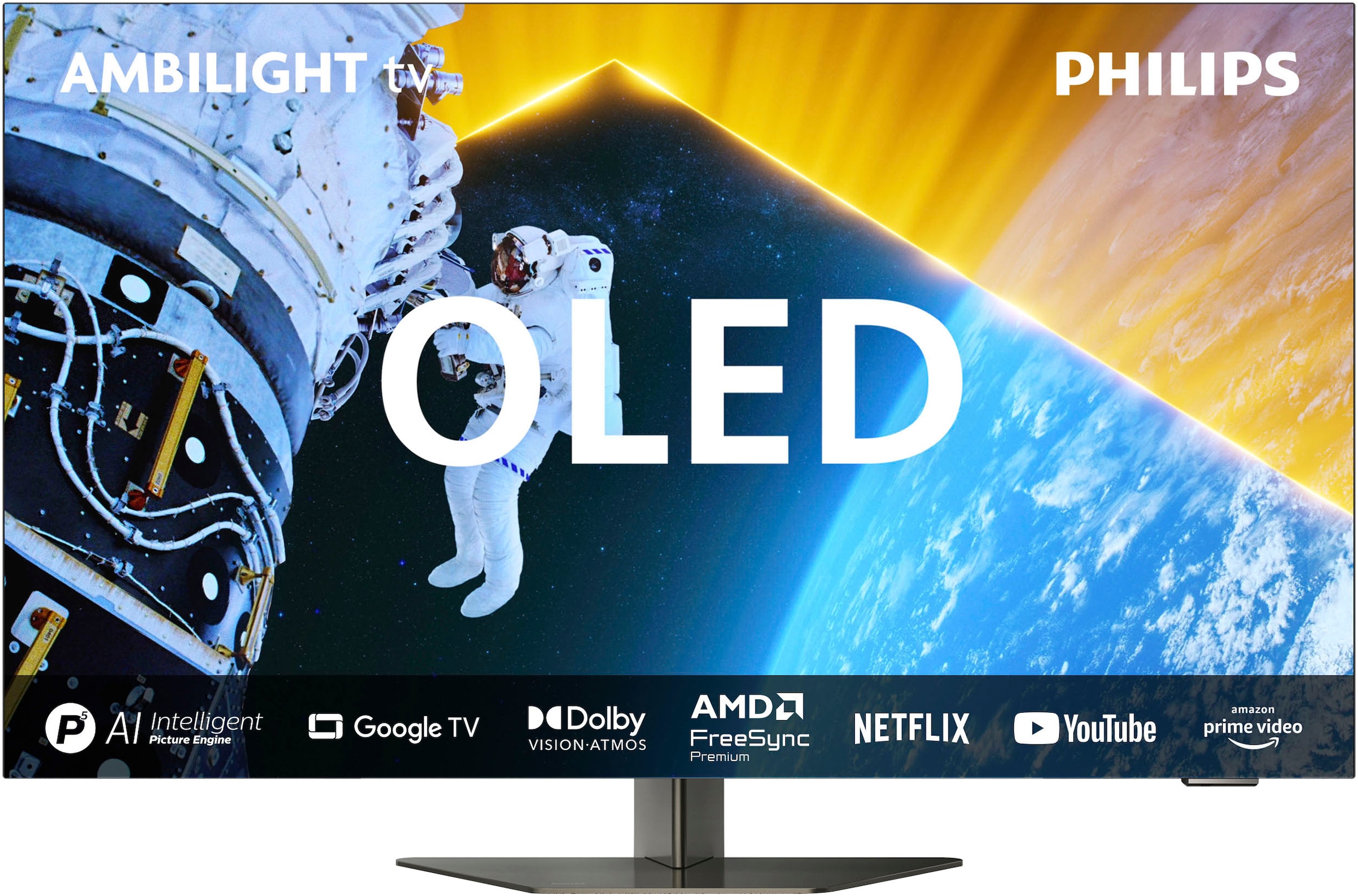 Philips OLED-Fernseher »65OLED809/12«, 4K Ultra HD, Smart-TV-Google TV