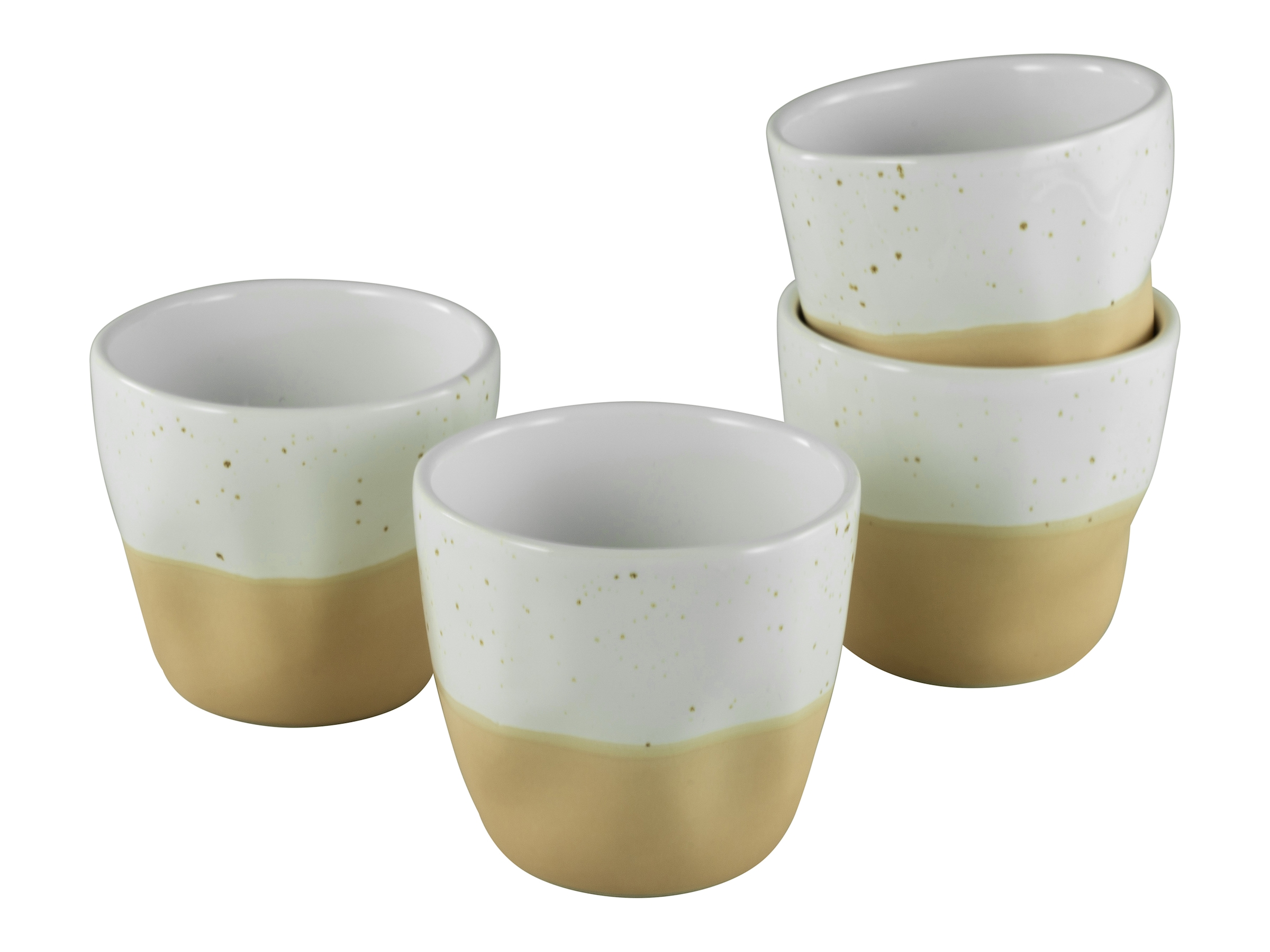 Becher »Teebecher, modernes Geschirr-Set Bruddesta, 4er Set«, (Set, 4 tlg.), hohe...