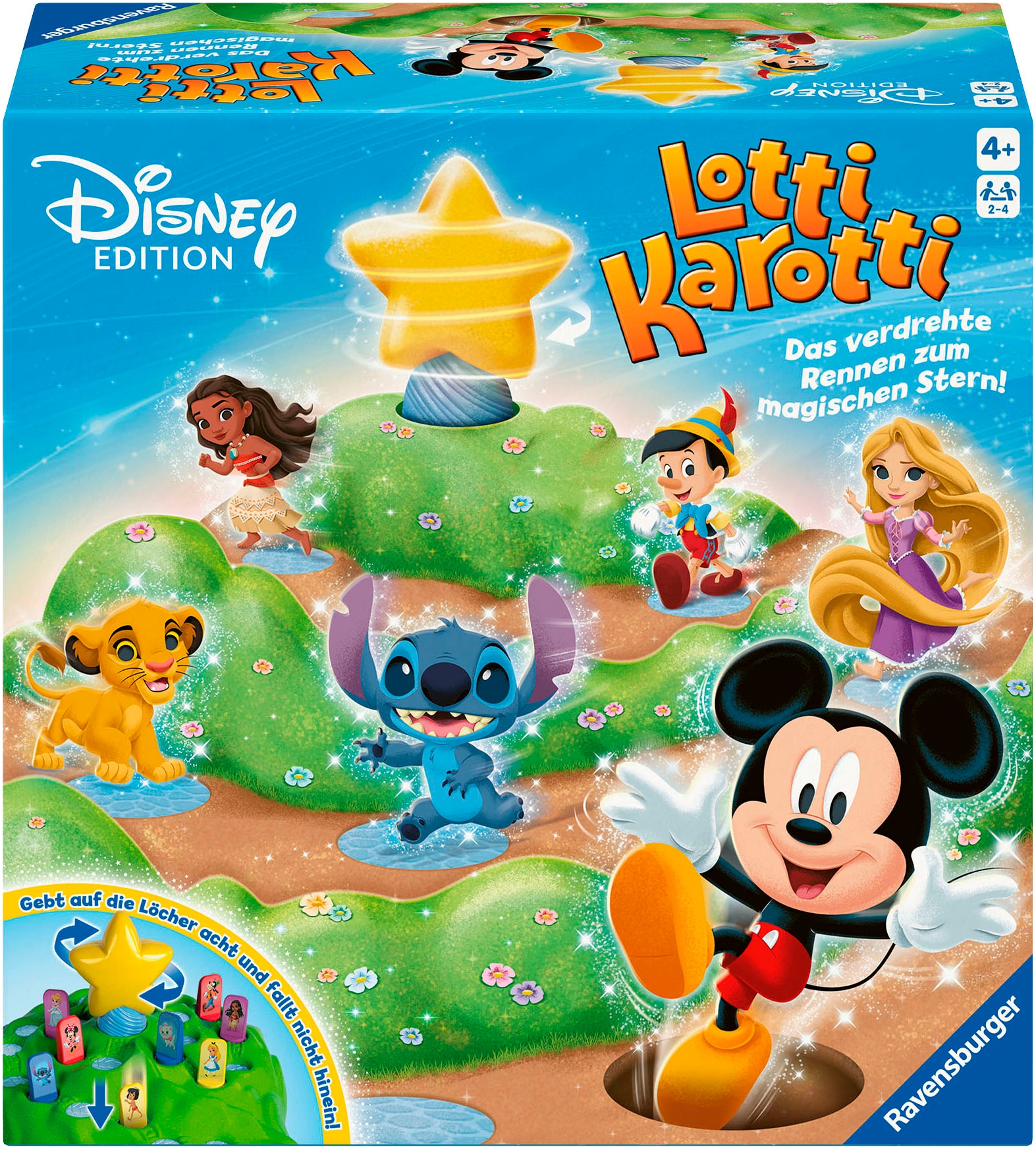 Ravensburger Spiel "Lotti Karotti - Disney Edition" Made in Europe