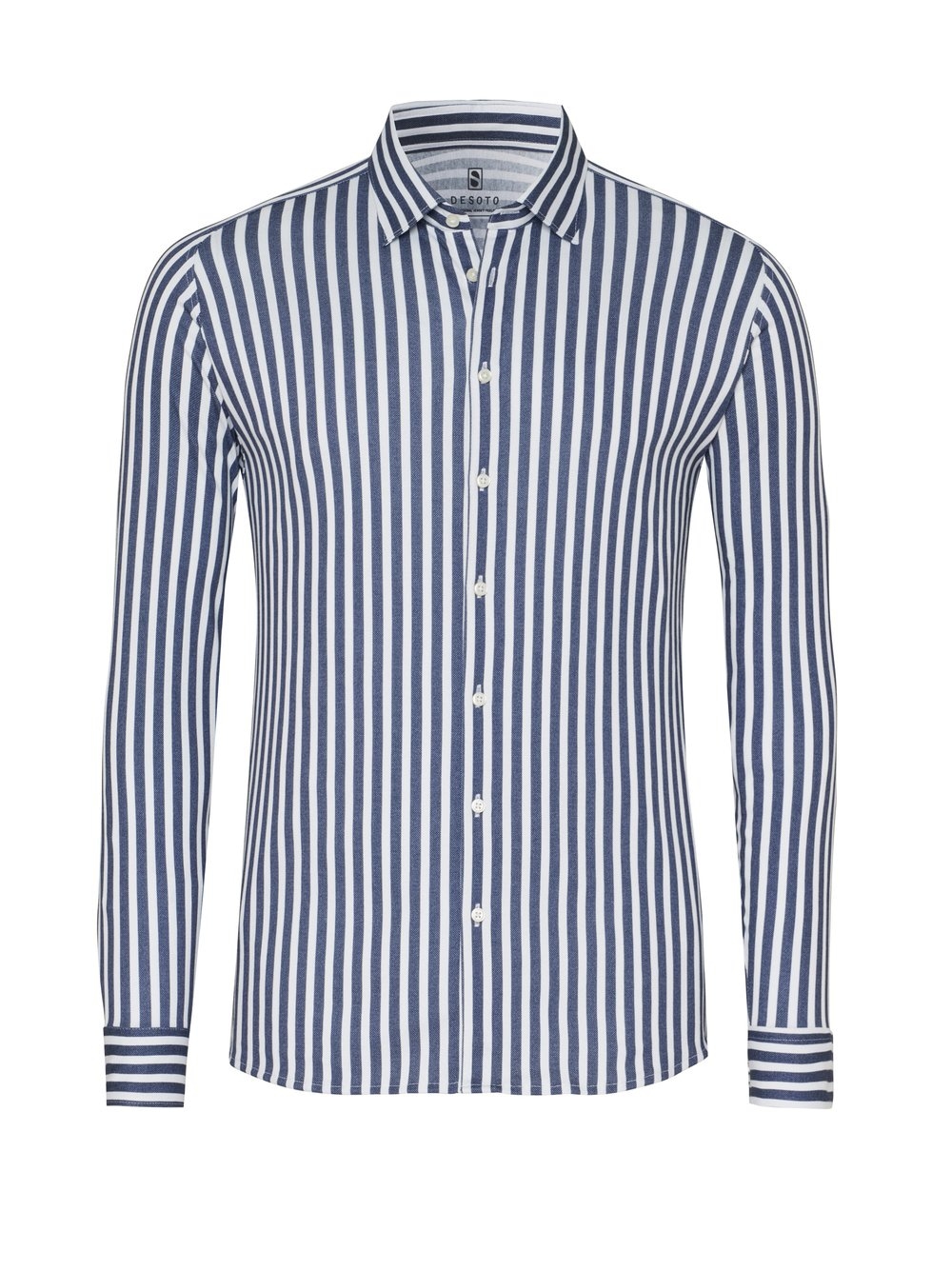 DESOTO Langarmhemd »Jerseyhemd Casual Kent«