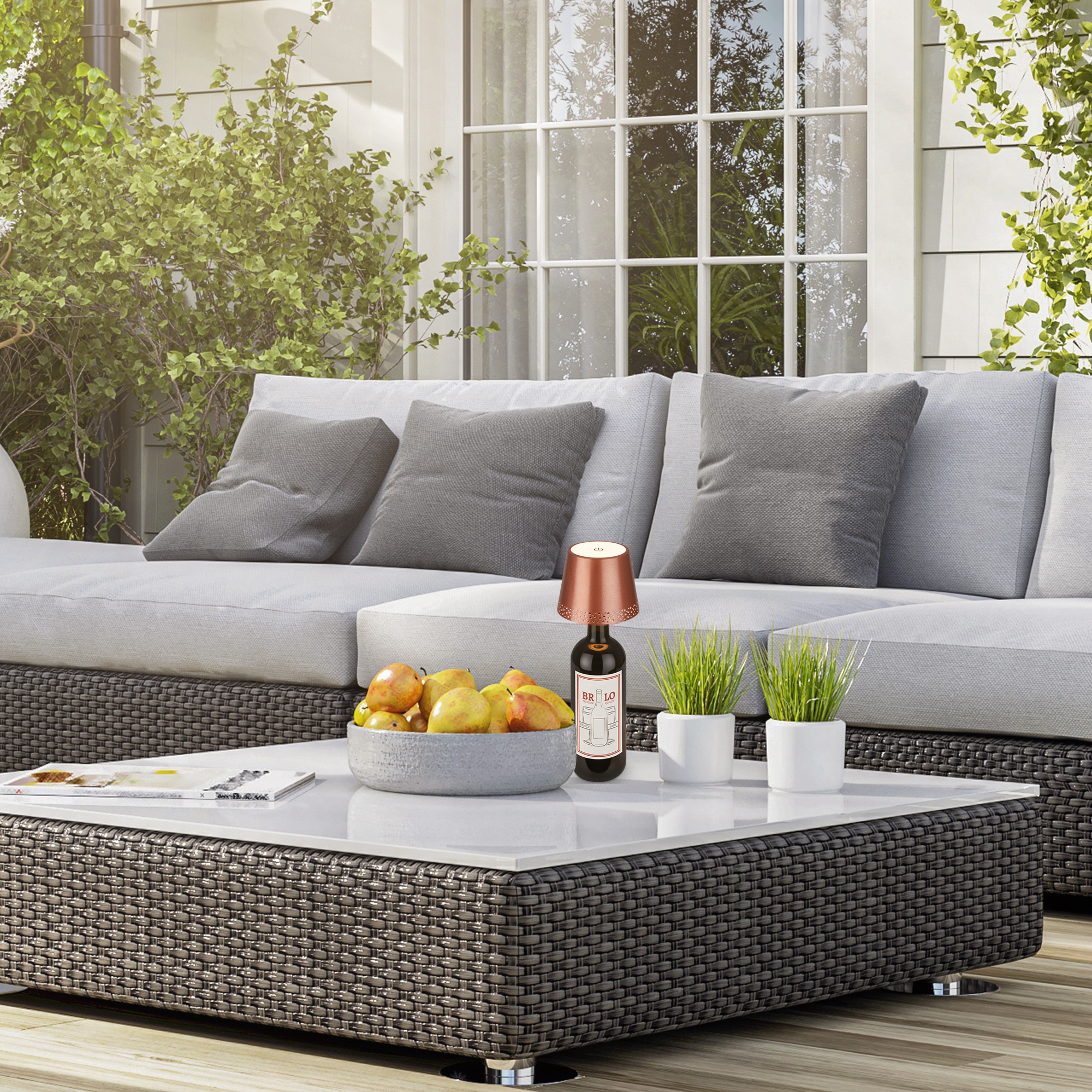 Briloner Leuchten Tischleuchte »Tischleuchte FLASKA«