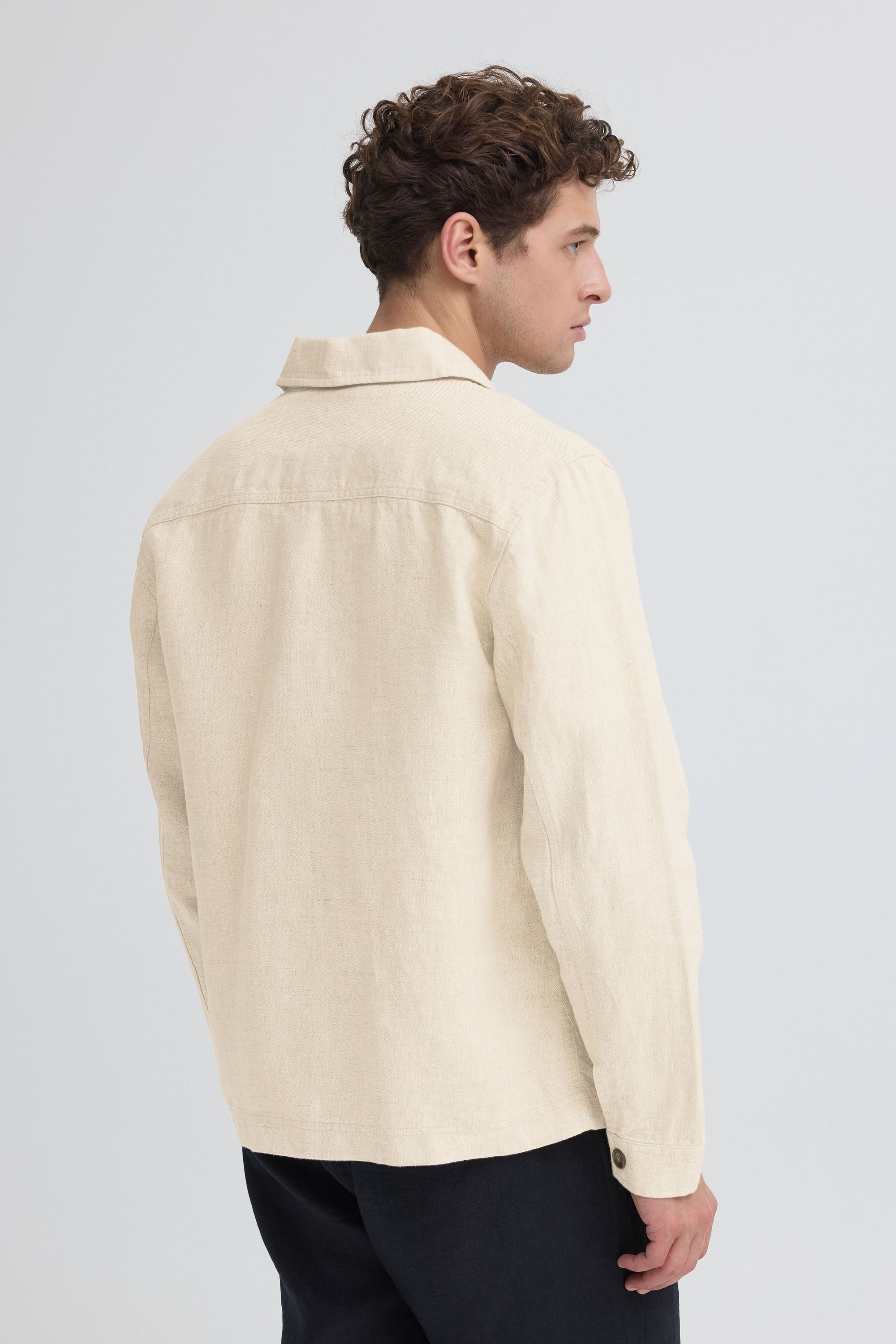 Casual Friday Hemdjacke »Hemdjacke CFEvensen Linen Mix«