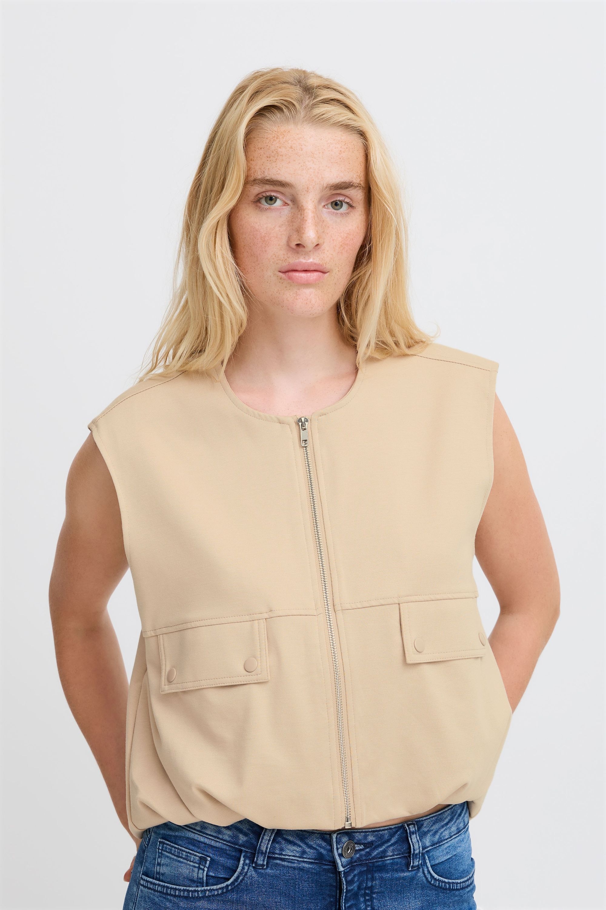 Ichi Kurzweste »Kurzweste IXKATE WAISTCOAT«