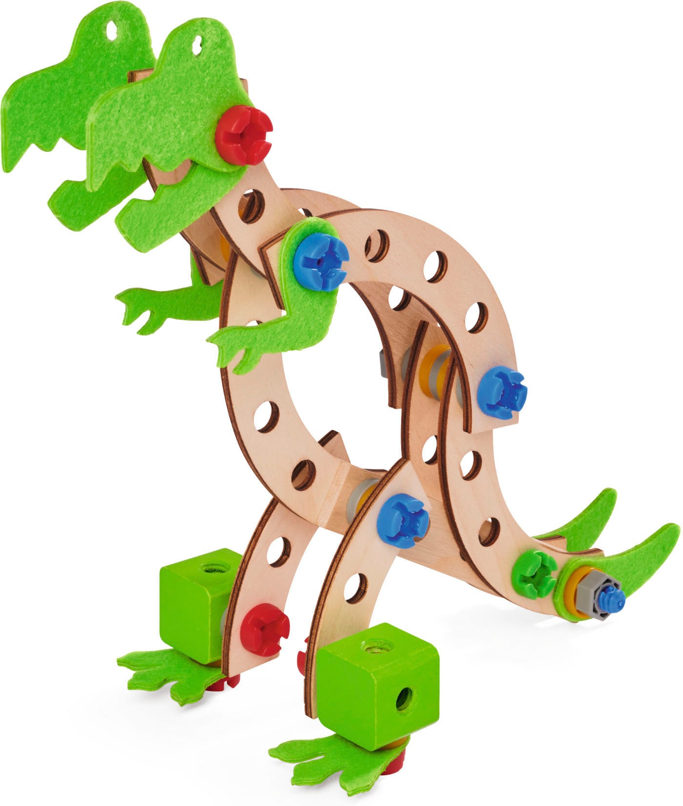 Eichhorn Konstruktionsspielsteine »Constructor, Dinosaurier«, (100 St.), Made in Germany, FSC®- schützt Wald - weltweit