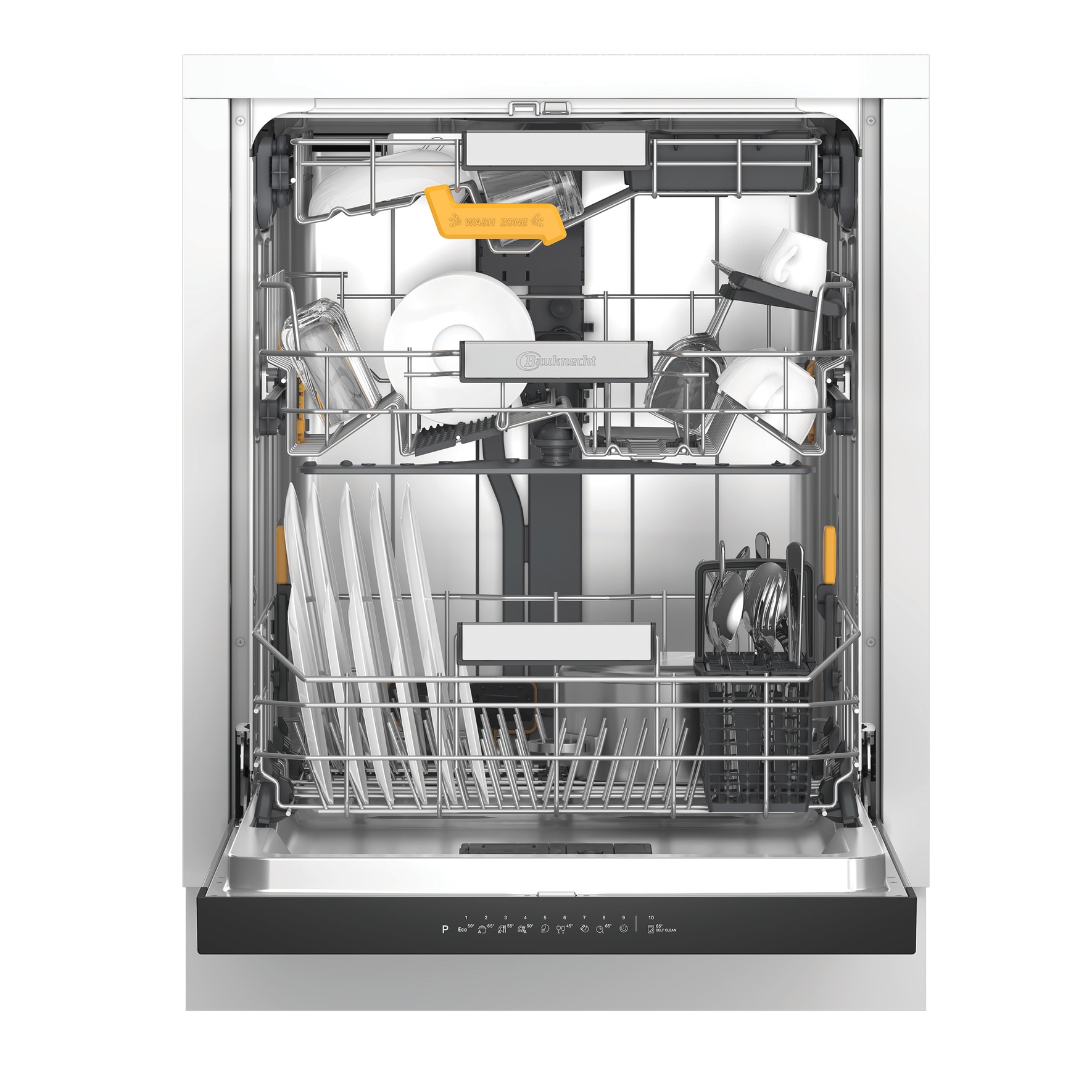 BAUKNECHT Unterbaugeschirrspüler »BKSV1 UBM« 15 tlg. Maßgedecke