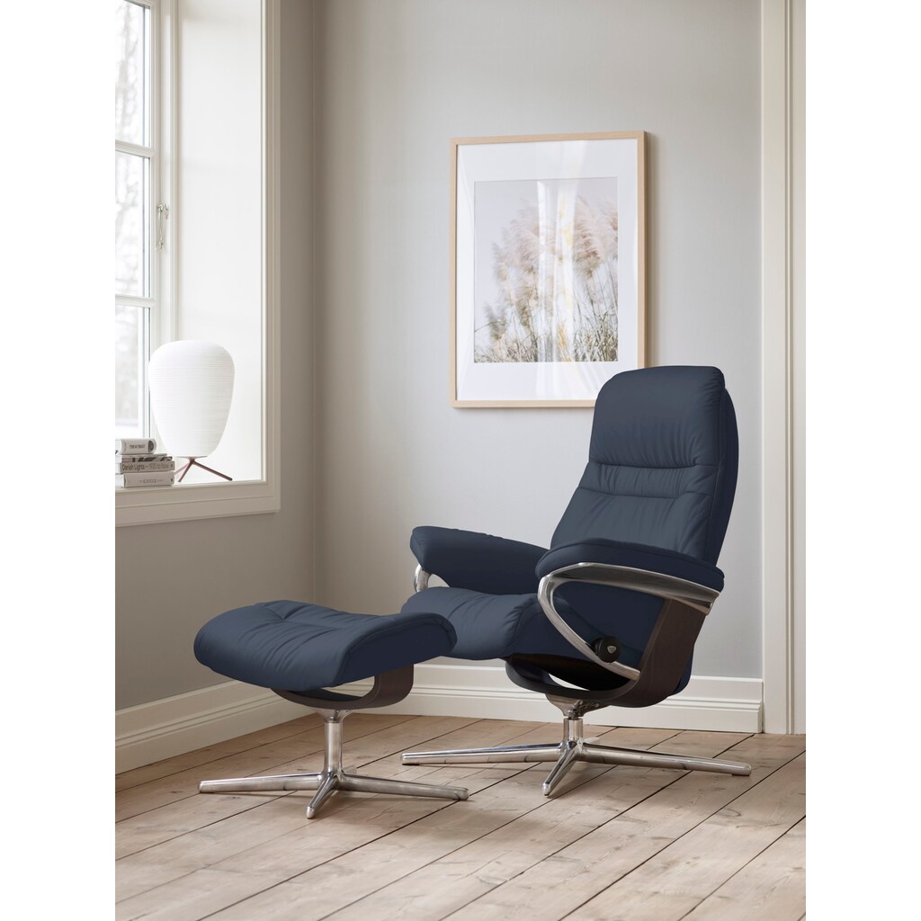 Stressless® Relaxsessel »Sunrise«, (Set, Relaxsessel mit Hocker)