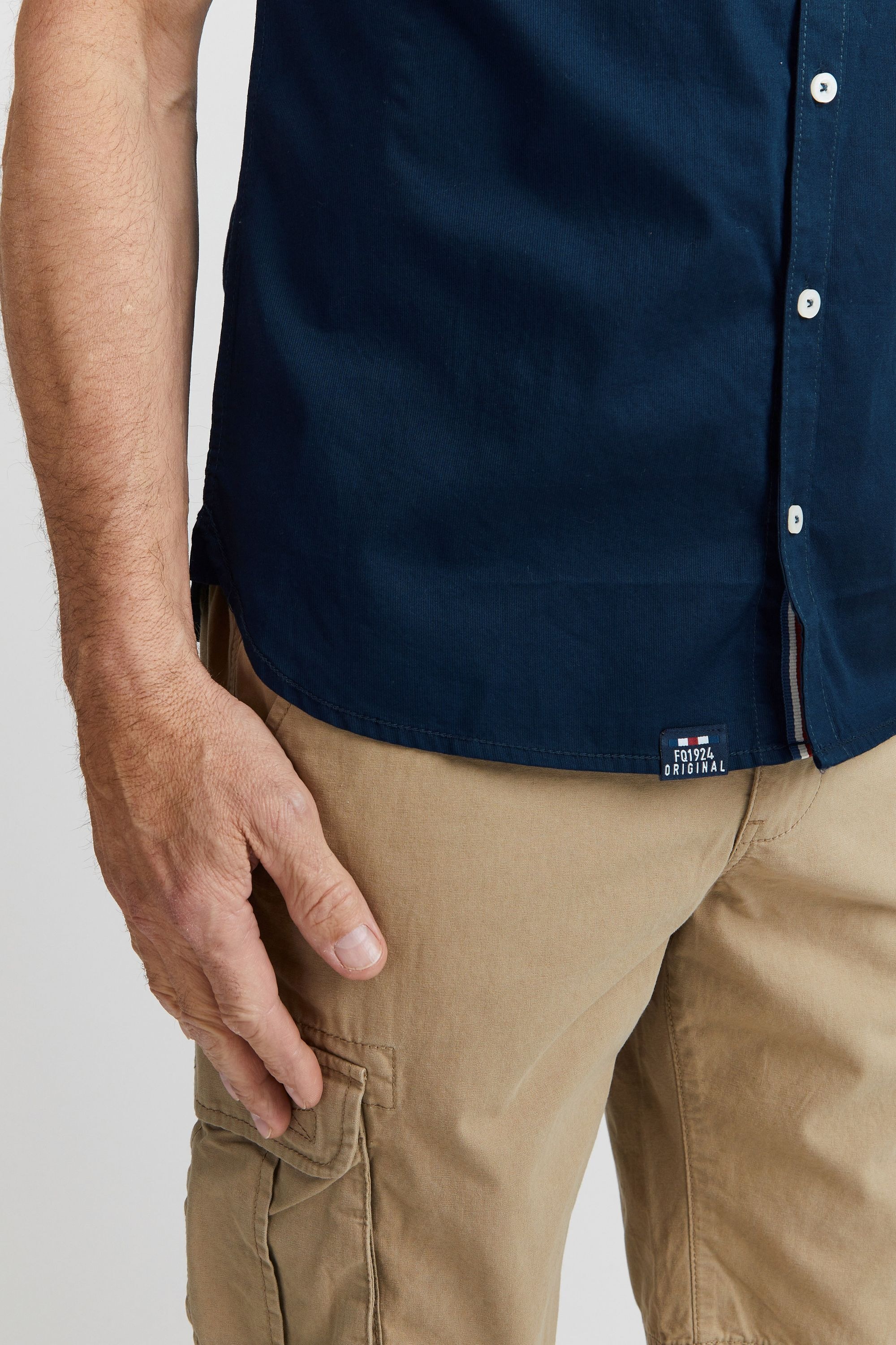 FQ1924 Kurzarmshirt »Kurzarmhemd FQRontus«