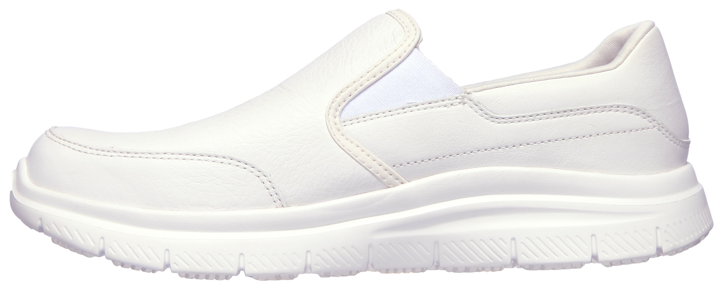 Skechers Berufsschuh »FLEX ADVANTAGE SR«, Slipper für Gastronomie, Pflege, Krankenhaus mit Stretcheinsatz