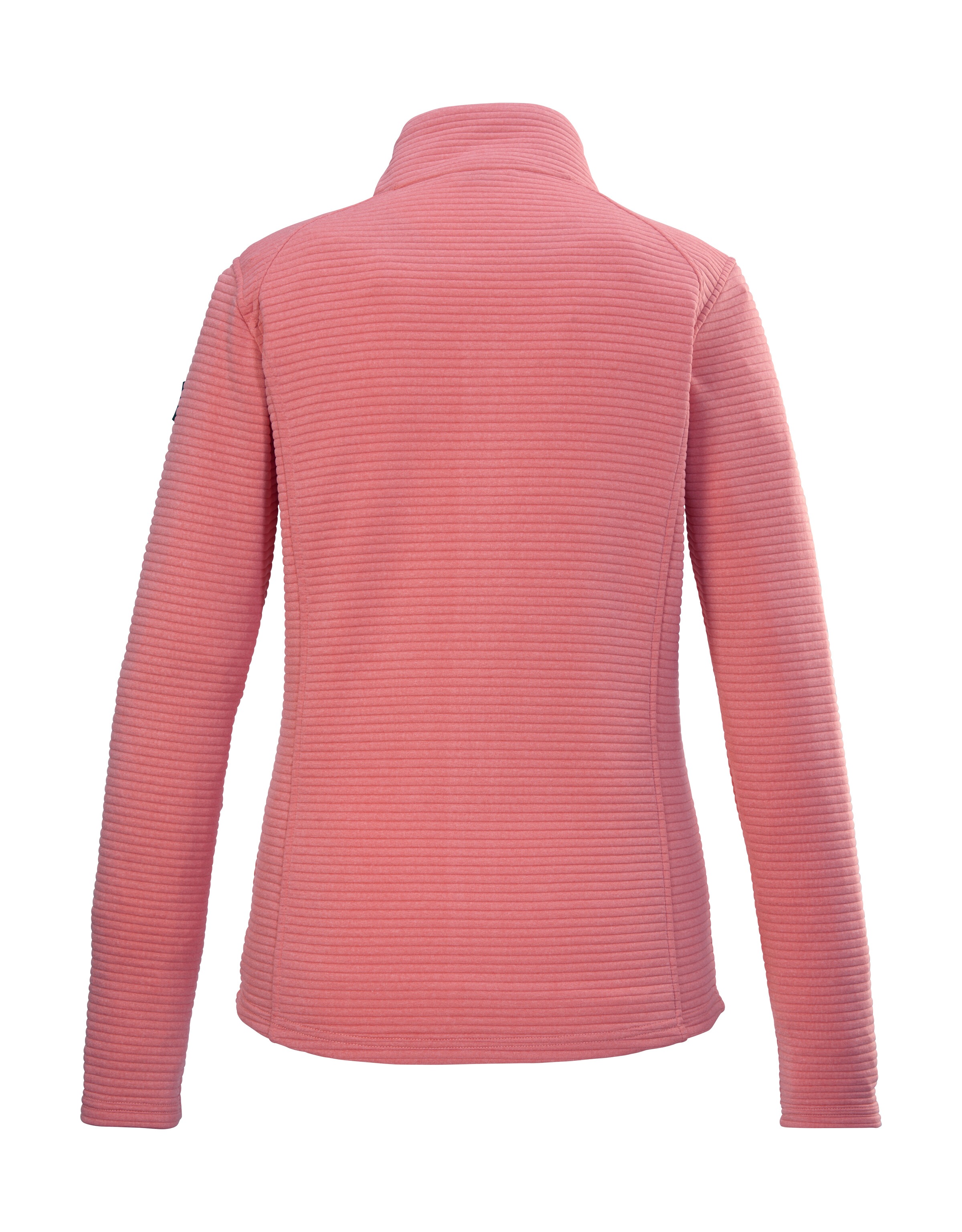 Killtec Strickjacke »KOS 24 WMN FLX JCKT«, Damenjacke mit Comfort-Stretch und Kinnschutz, seitliche Taschen