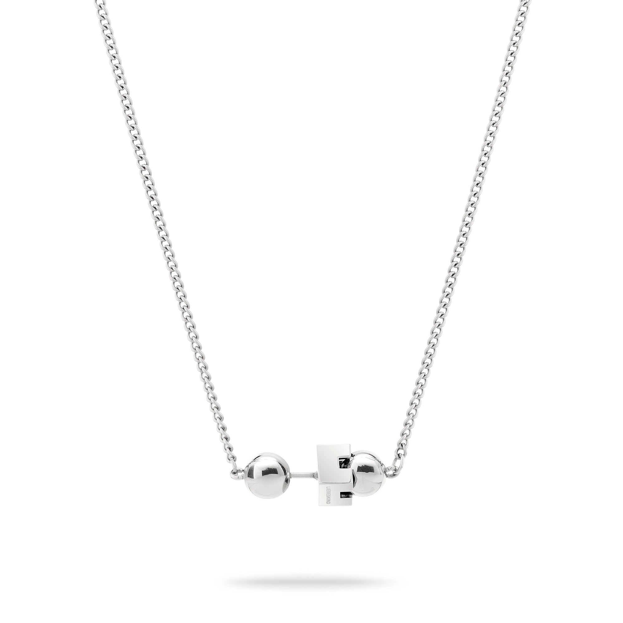 Liebeskind Berlin Kette mit Anhänger »Schmuck Geschenk Edelstahl Halskette Steel Ball«
