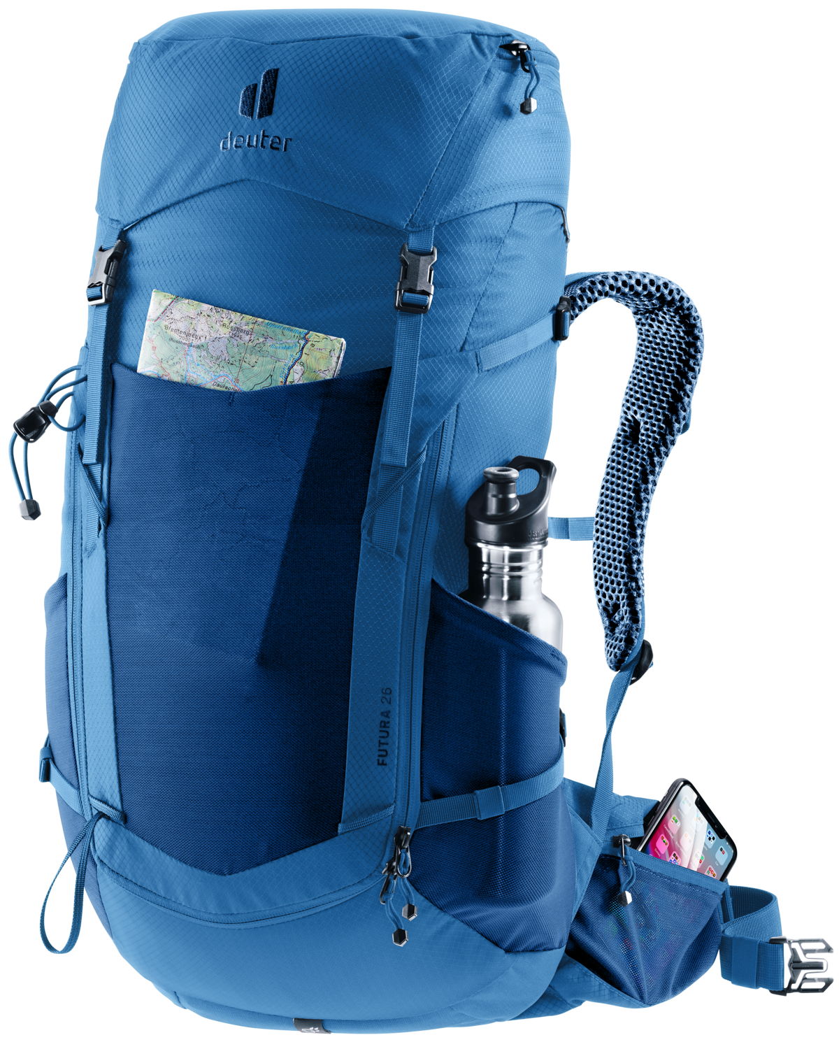 deuter Wanderrucksack »Futura 26« mit 26 Litern Volumen, Halterung für Trekkingstöcke