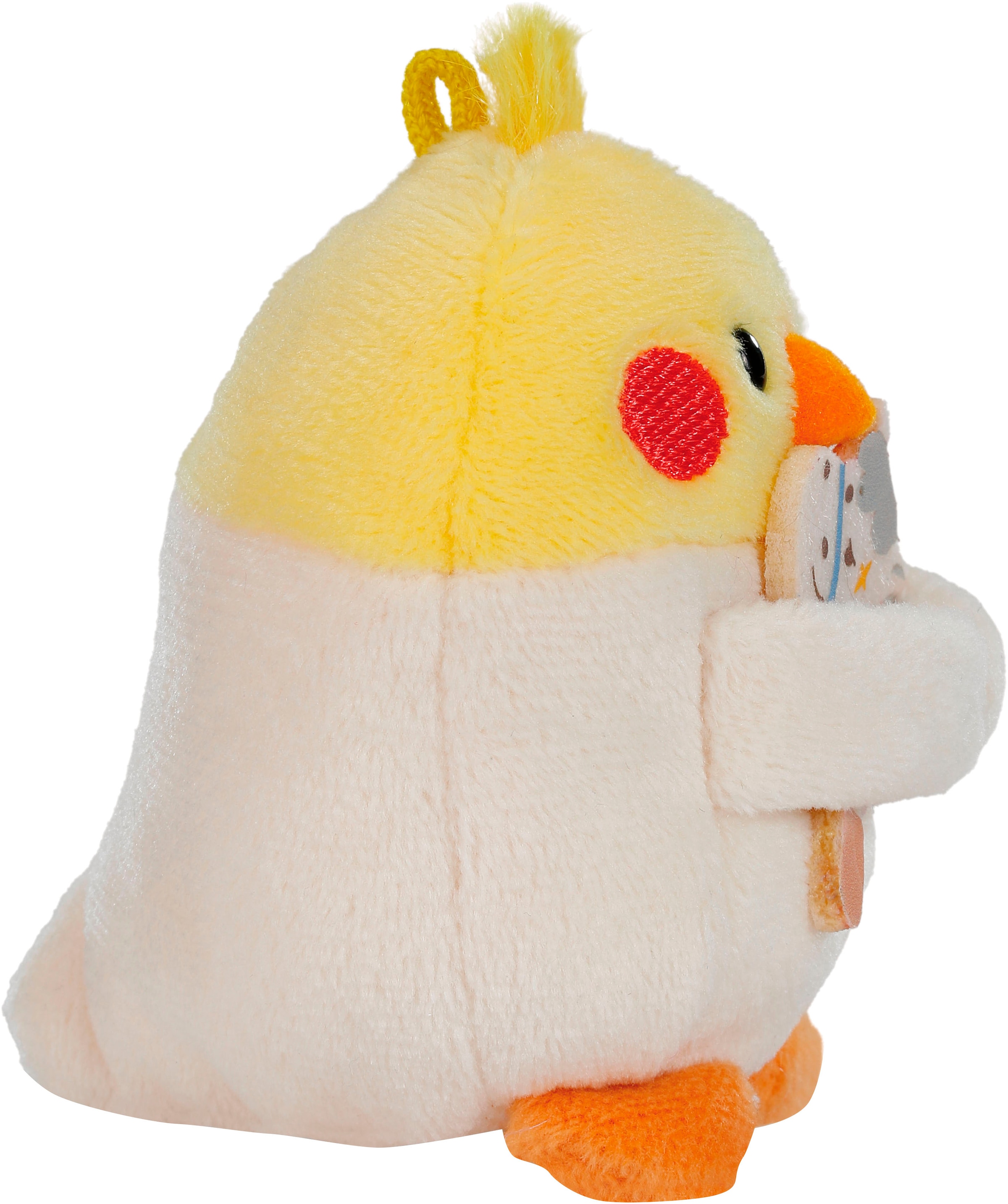 Nici Kuscheltier »mymochi, Sittich Chipsy 8 cm mit Steckenpferd und Ritterkostüm« in Geschenkbox