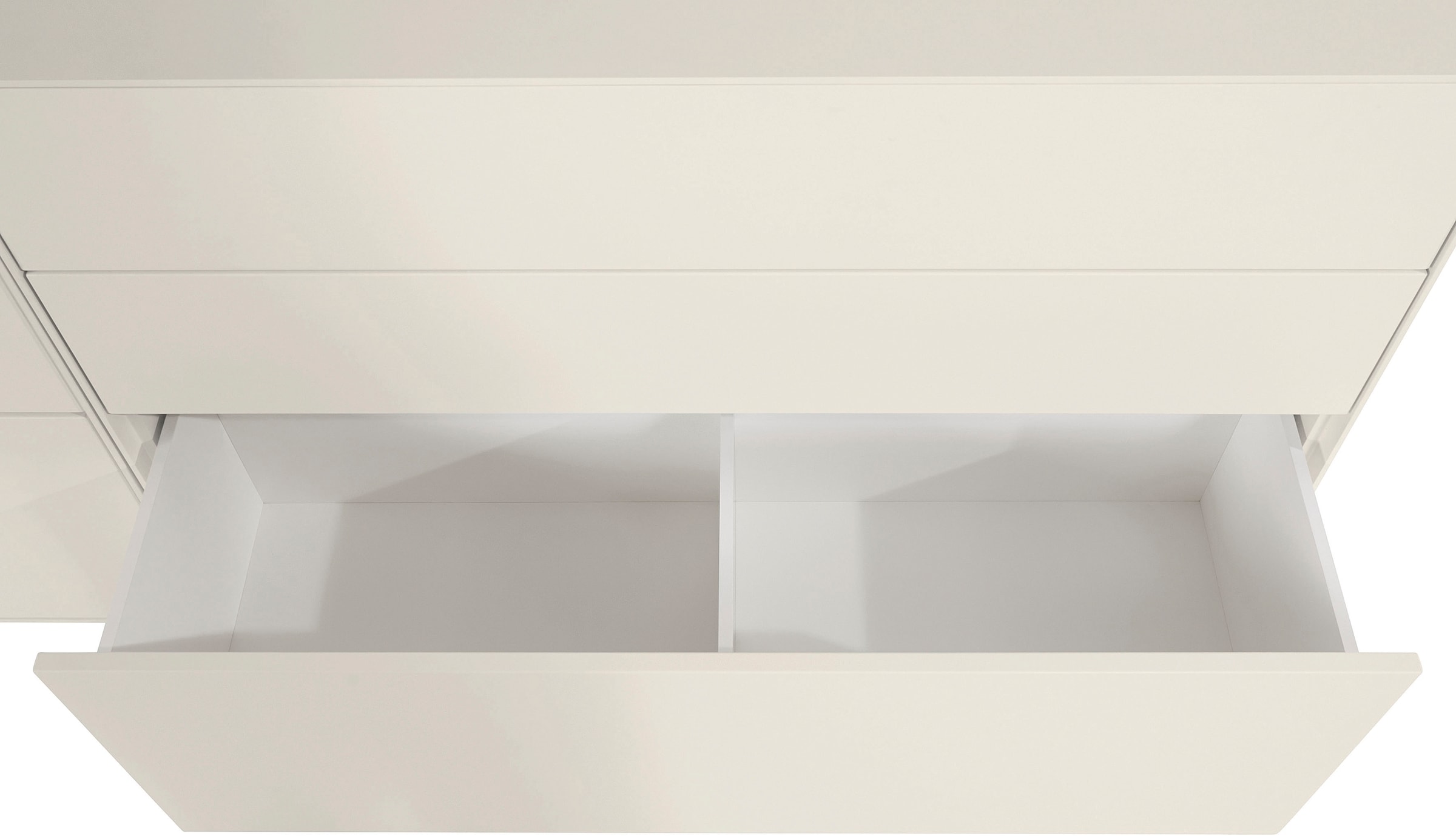 LeGer Home by Lena Gercke Sideboard »Essentials«, (2 St.), Breite: 224cm, MDF lackiert, Push-to-open-Funktion