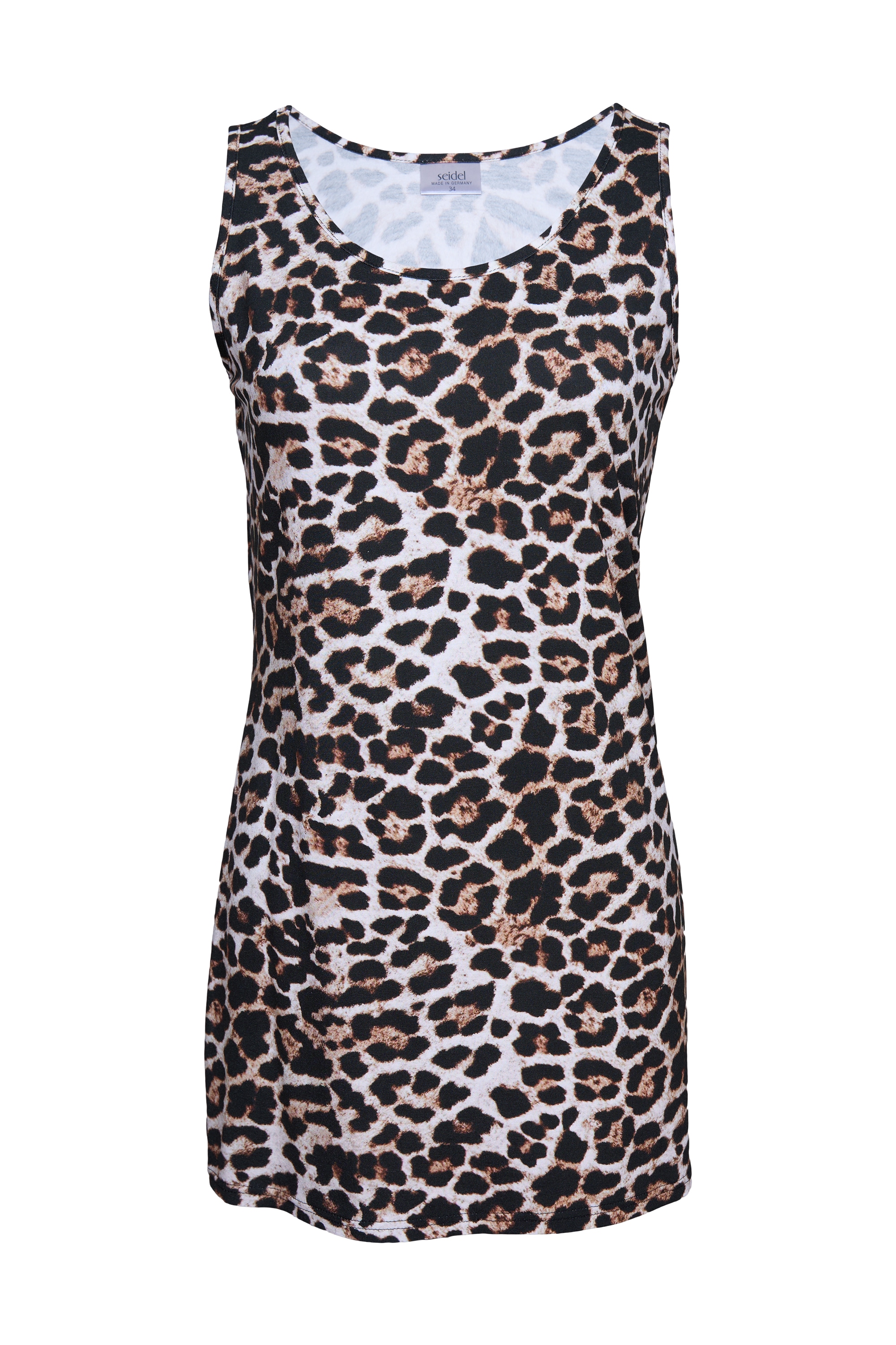 Seidel Moden Longtop im Leo-Look - MADE IN GERMANY