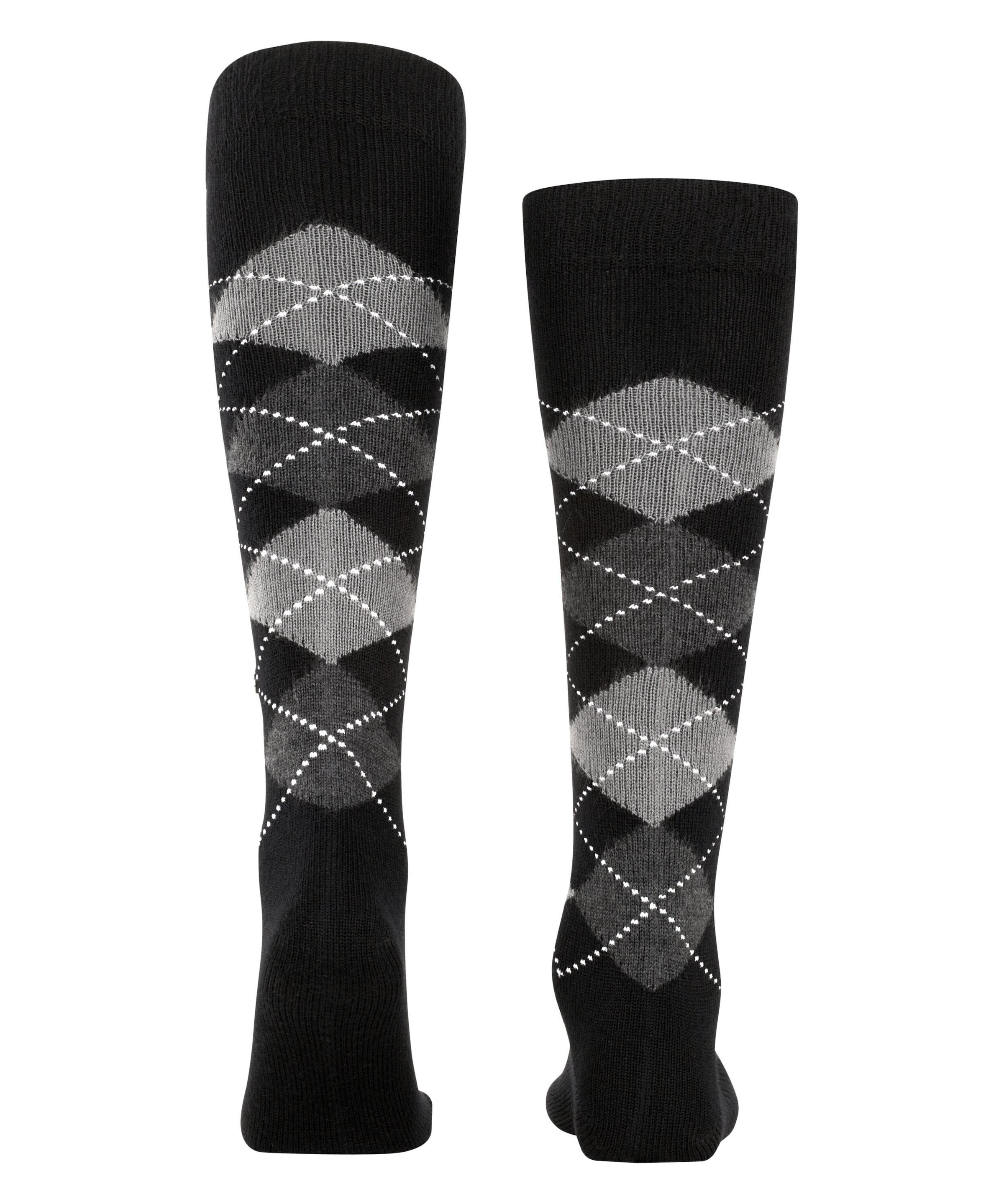 Burlington Kniestrümpfe »Preston« Einheitsgröße 40-46, Argyle-Muster, besonders weich