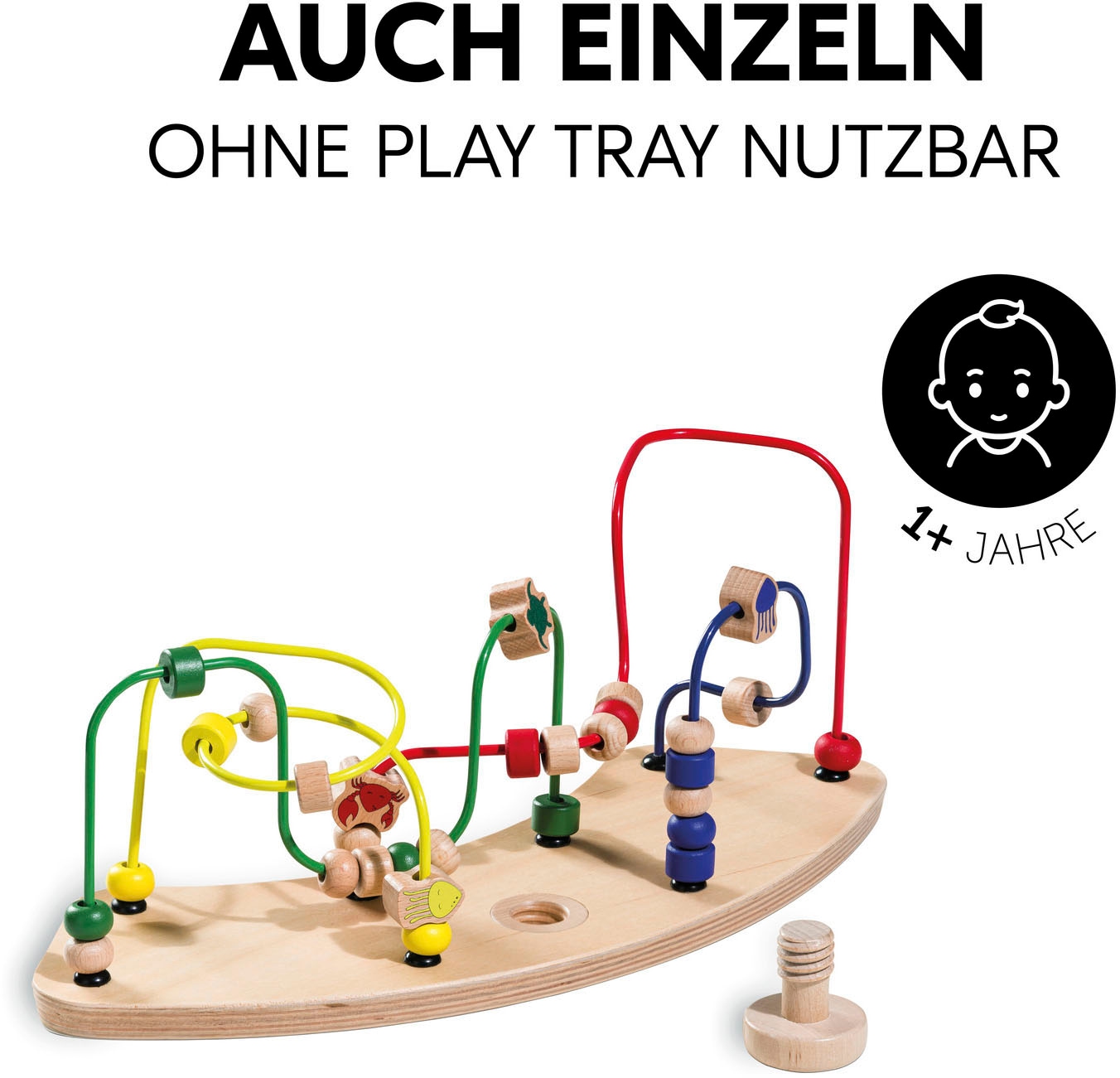 Hauck Motorikschleife »Play Moving Water Animals«, FSC® - schützt Wald - weltweit