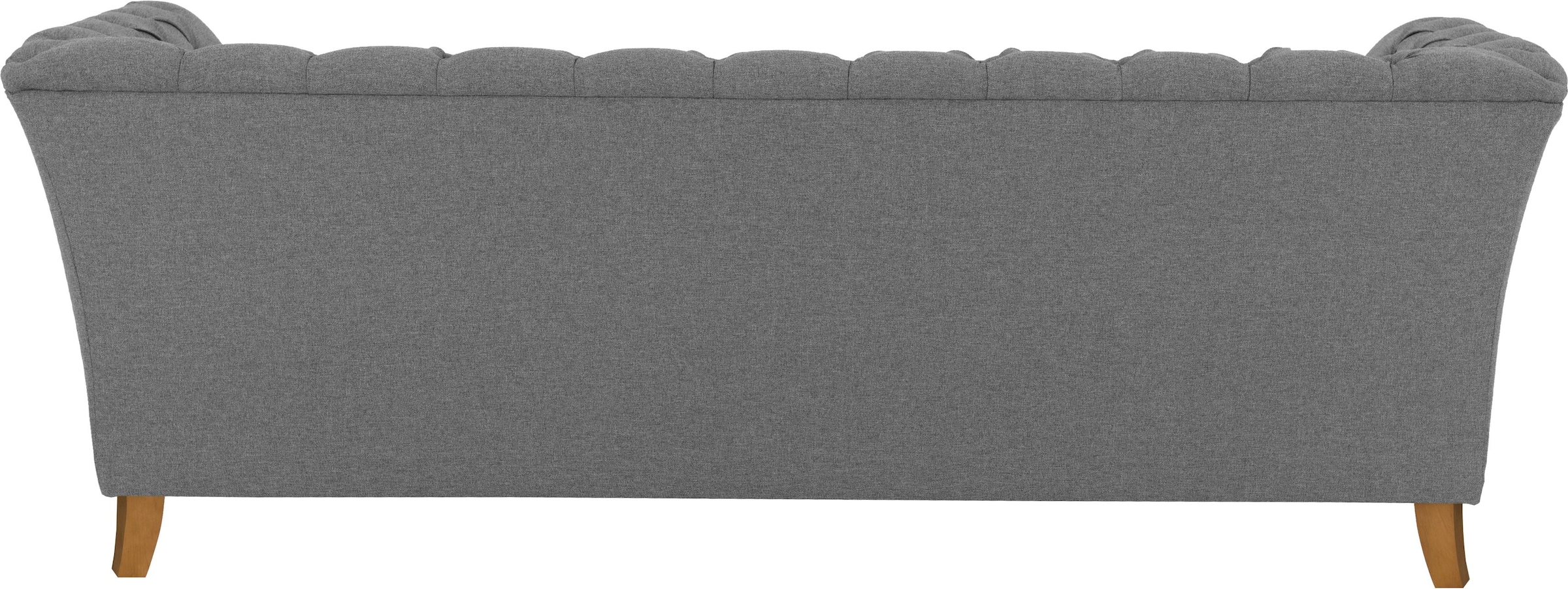 Home affaire 3-Sitzer »Newport« mit Knopfheftung im Rücken, Keder und feinen Armlehnen