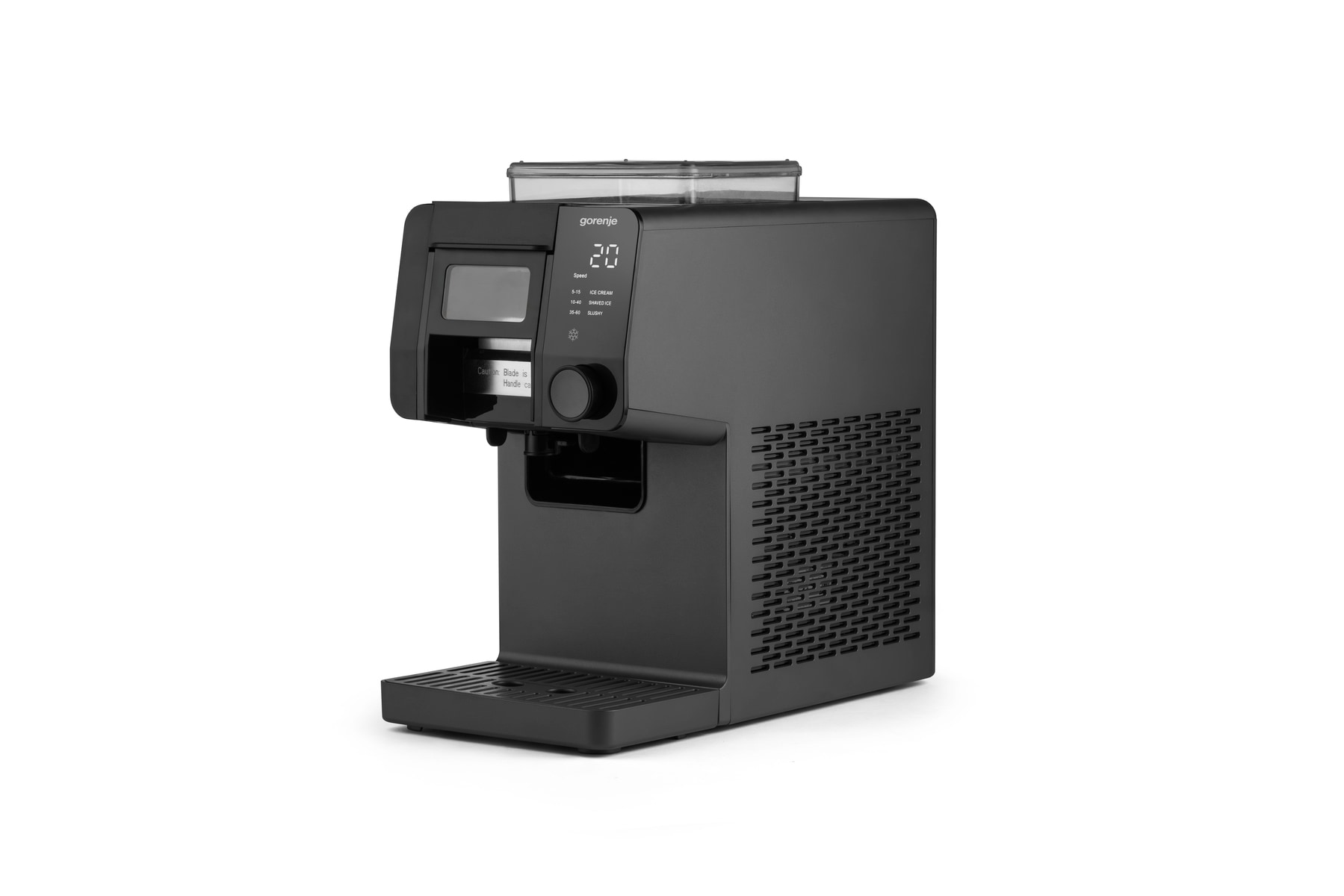 GORENJE Eismaschine »GIICM - 3in1 Instant Eismaschine« 200 W Eis & Slushy in 90 Sek., 1 L, Selbstreinigungsfunktion, max. 35kg/Tag