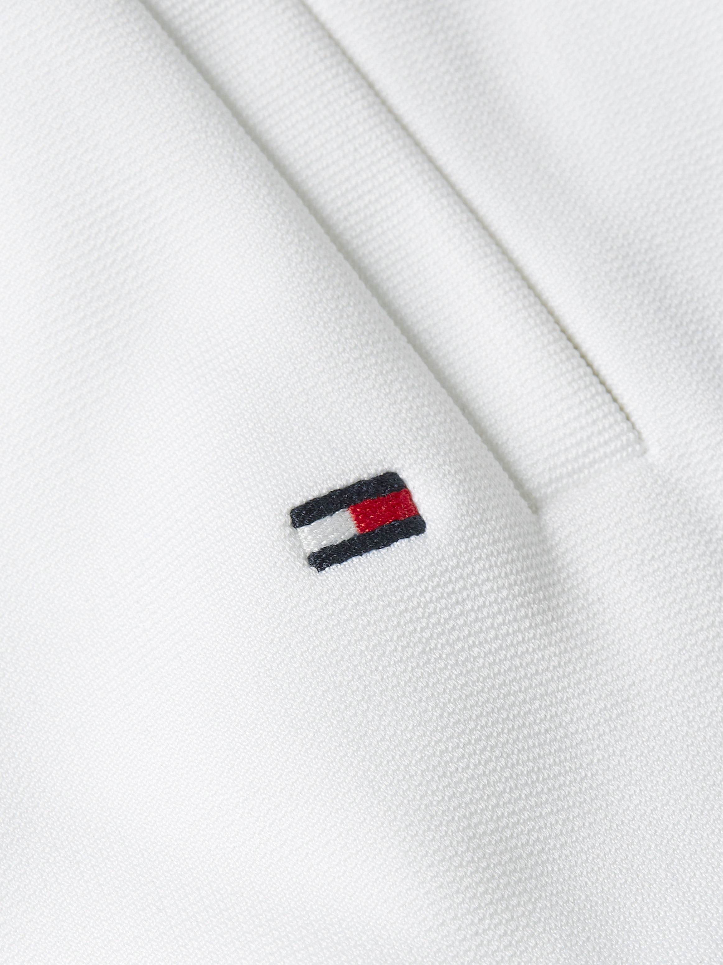 Tommy Hilfiger Sweatjacke »BLOCKED STRIPE REG ZIPTHRU HWK«, mit Logostickerei