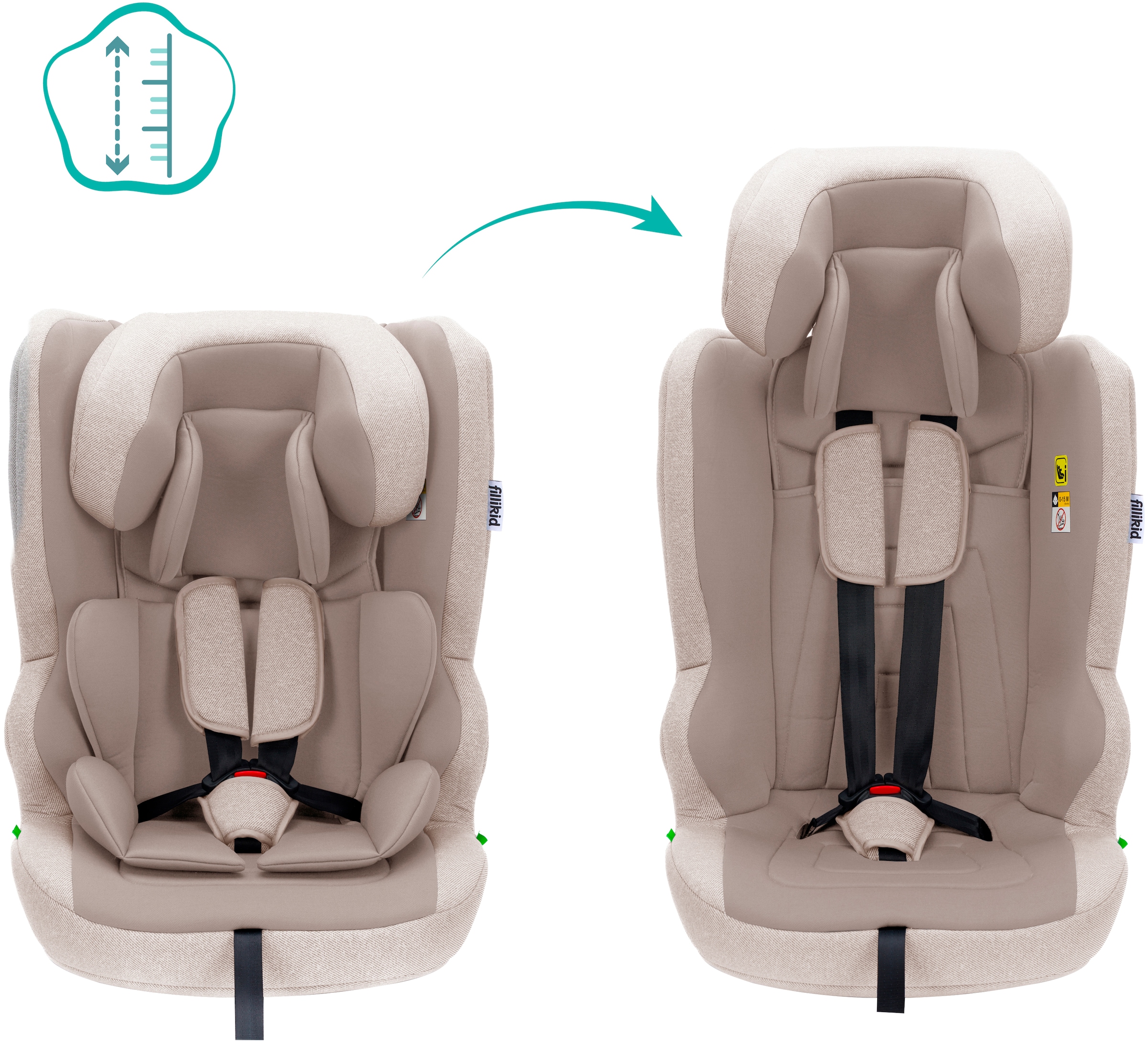 Fillikid Autokindersitz »Timo«