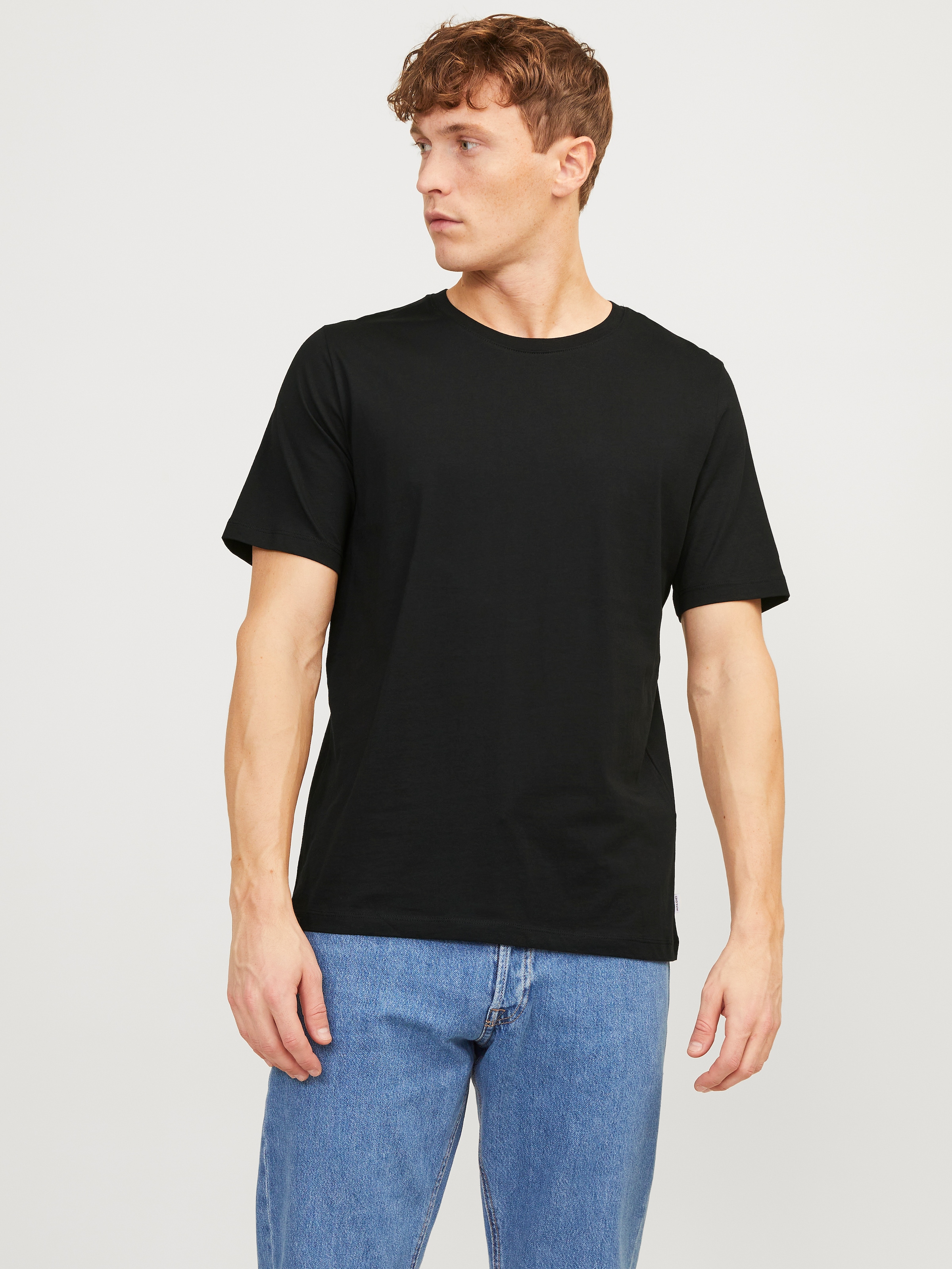 Jack & Jones T-Shirt »JJEORGANIC BASIC TEE SS O-NE 5PK MP NOOS«, 5 Stk.
