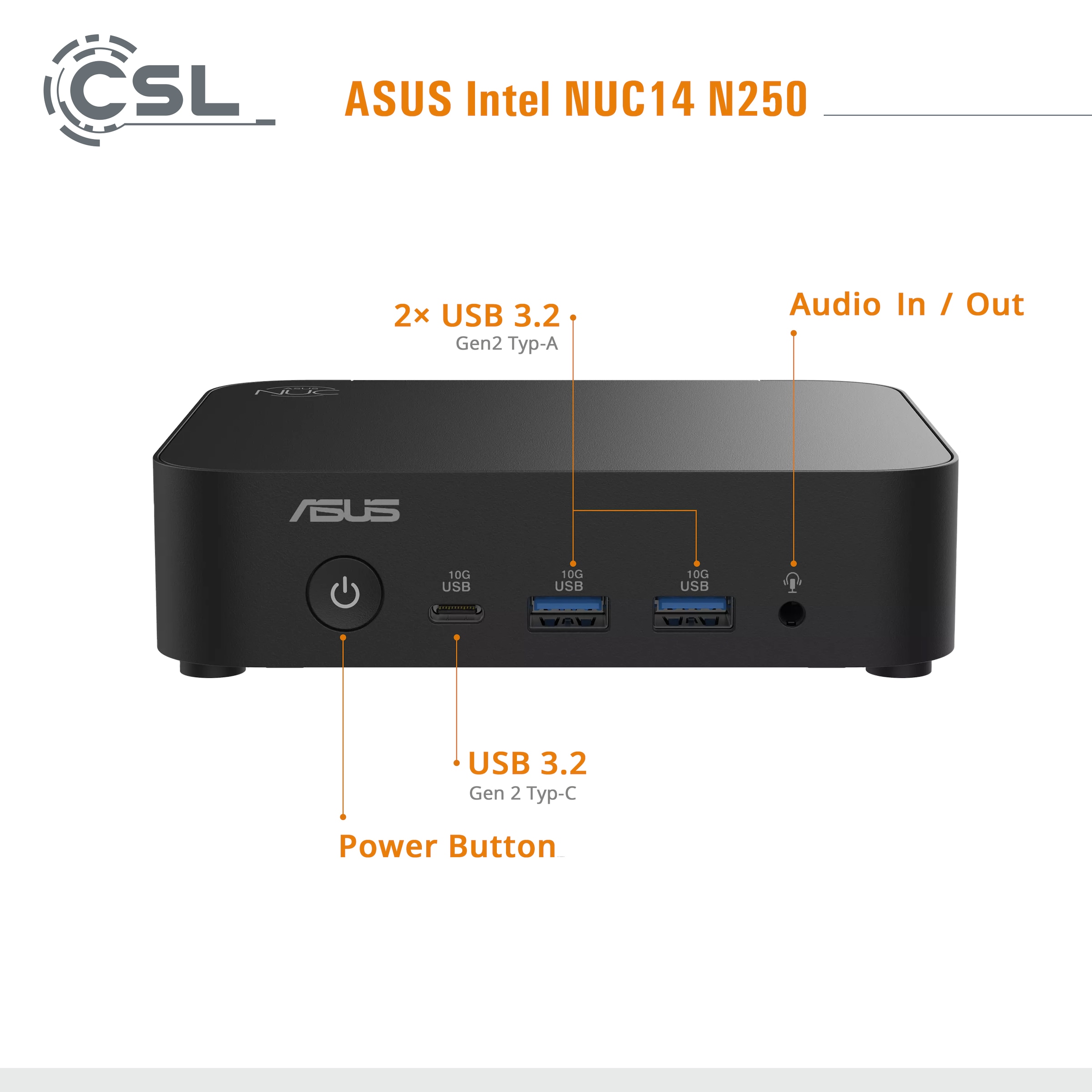 CSL PC »ASUS NUC14 N250«