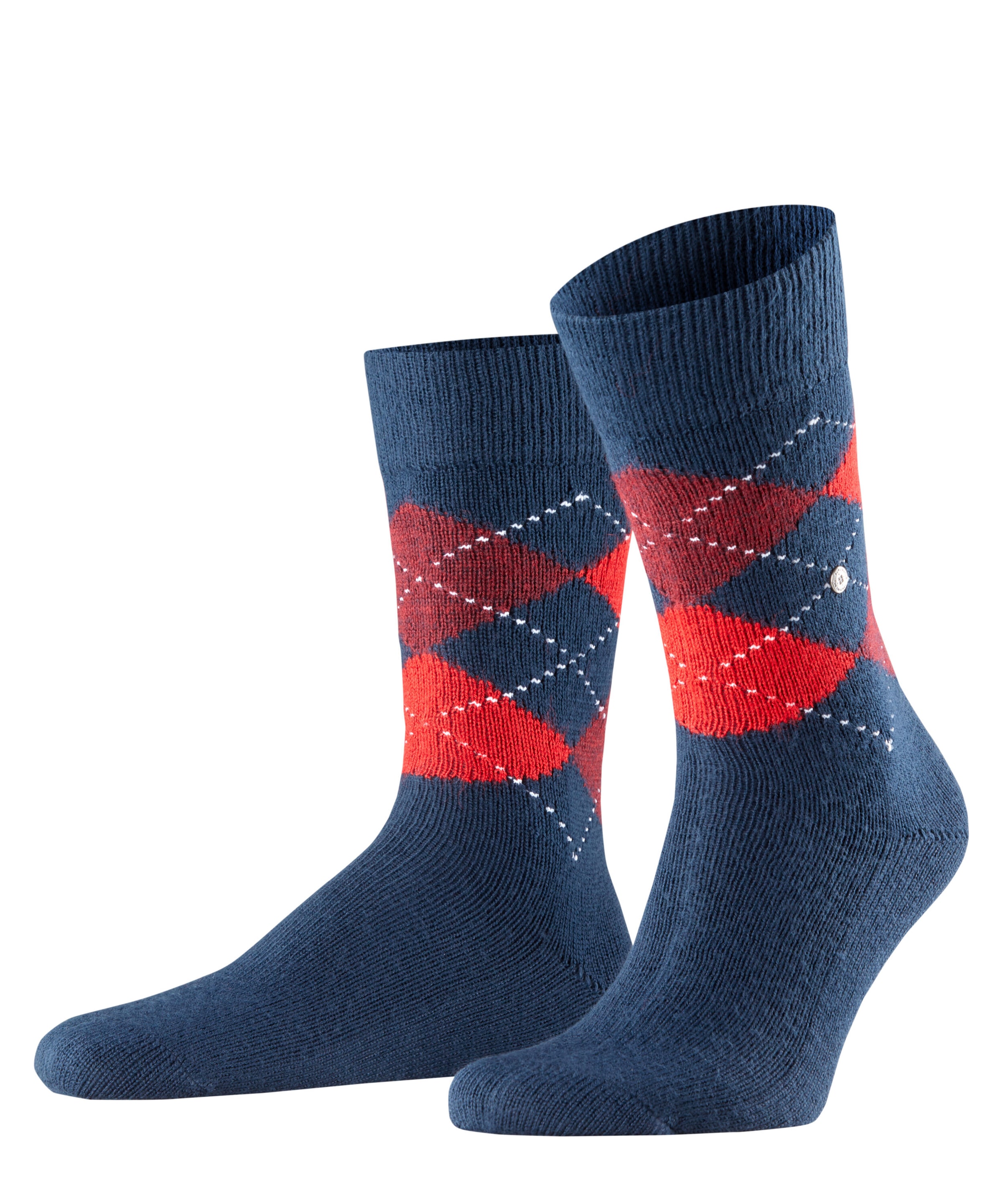 Burlington Socken »Preston« Einheitsgröße 40-46, Argyle-Muster, weiche Haptik