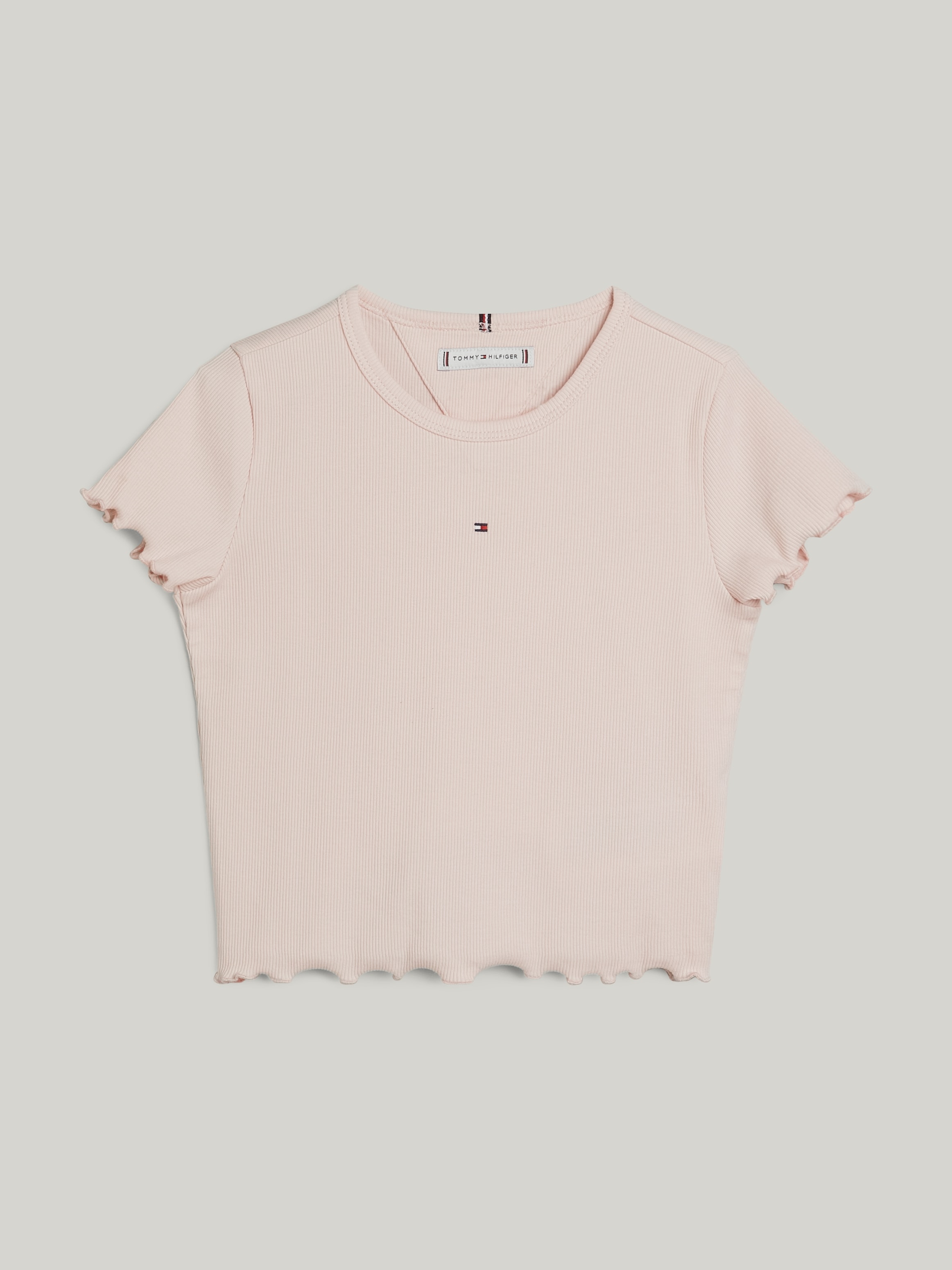 Tommy Hilfiger T-Shirt »ESSENTIAL RIB TOP S/S«, Kinder bis 16 Jahre