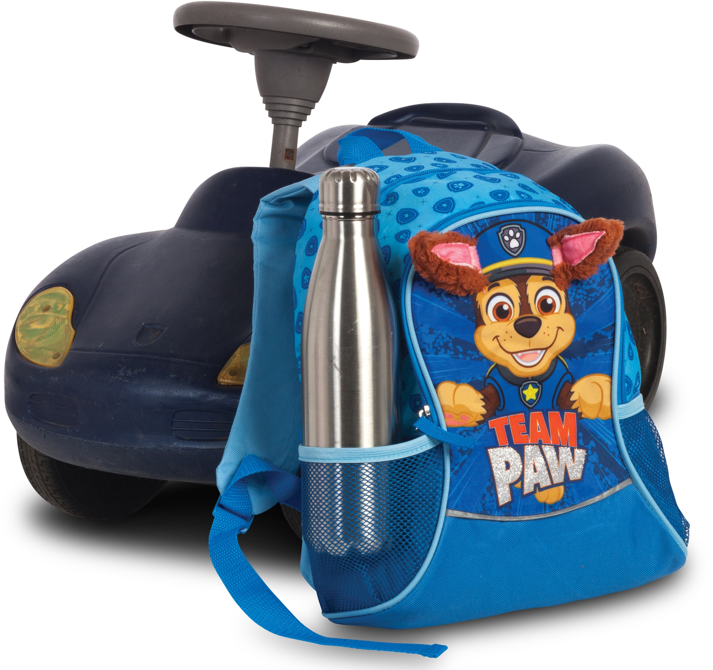 fabrizio® Kinderrucksack »Viacom Paw Patrol, marineblau«, reflektierende  Streifen auf den Schultergurten-Floureszierende Flächen auf Rechnung kaufen
