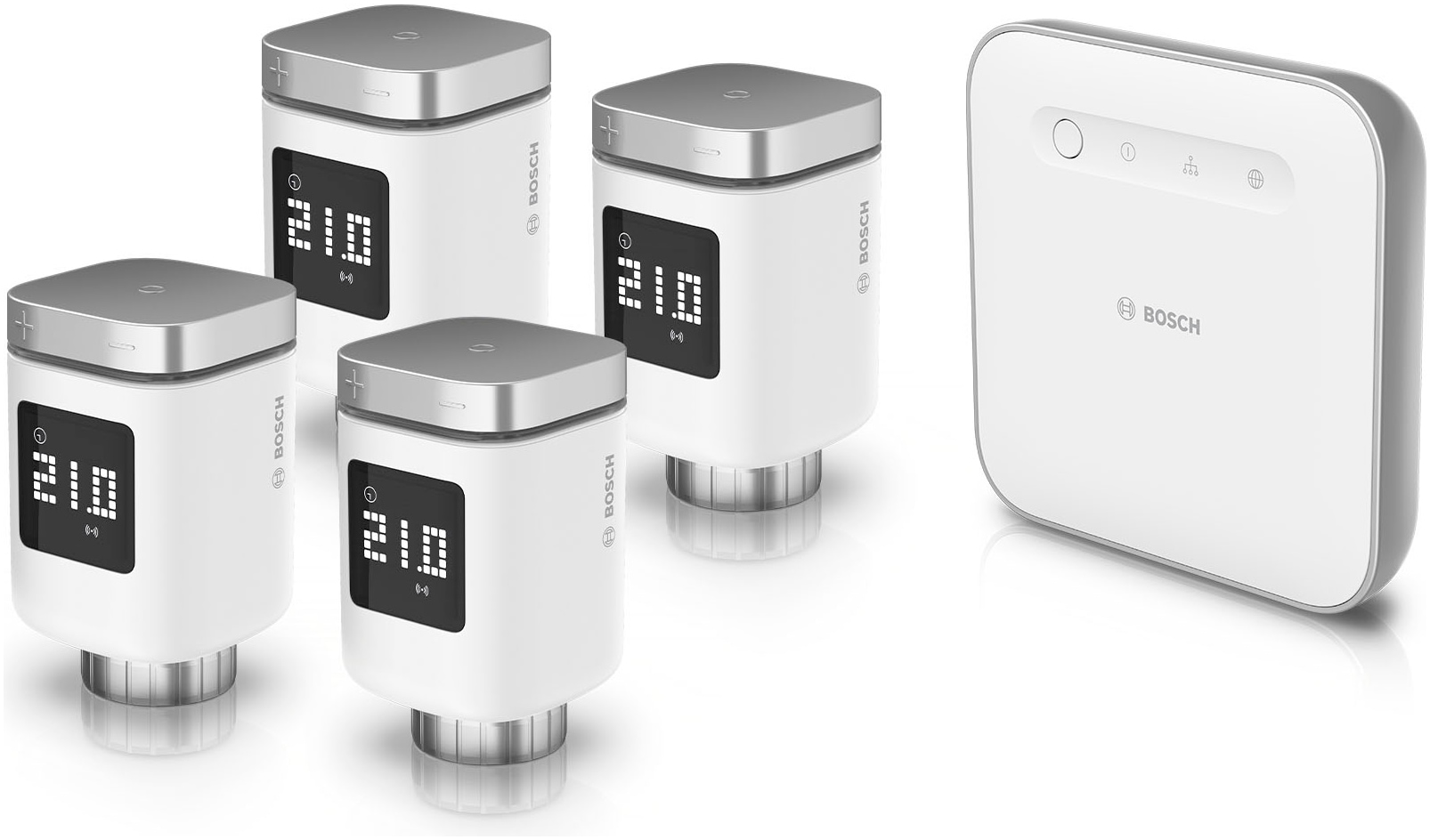 Smart-Home-Station »Smart Home Starter Set mit Controller II und 4 Thermostaten«