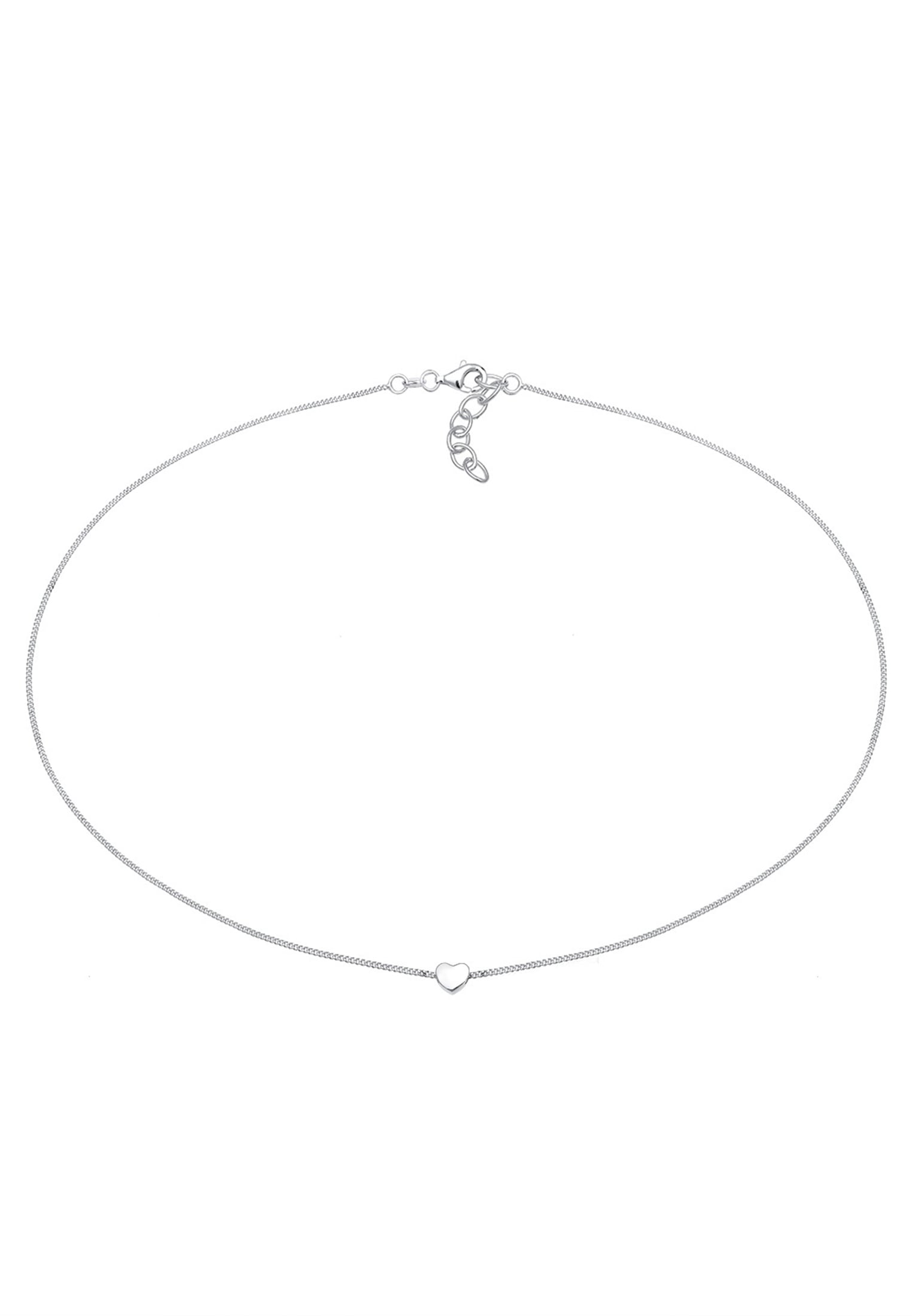 Elli Choker »Halskette Choker Herz Liebe 925 Silber«