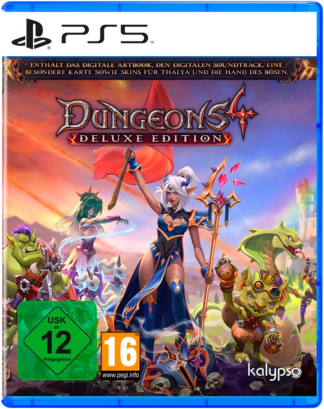 Spielesoftware »Dungeons 4 - Deluxe Edition«, PlayStation 5