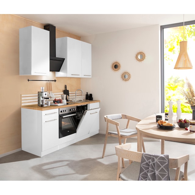 wiho Küchen Küchenzeile »Unna«, mit E-Geräten, Breite 220 cm auf Raten  kaufen