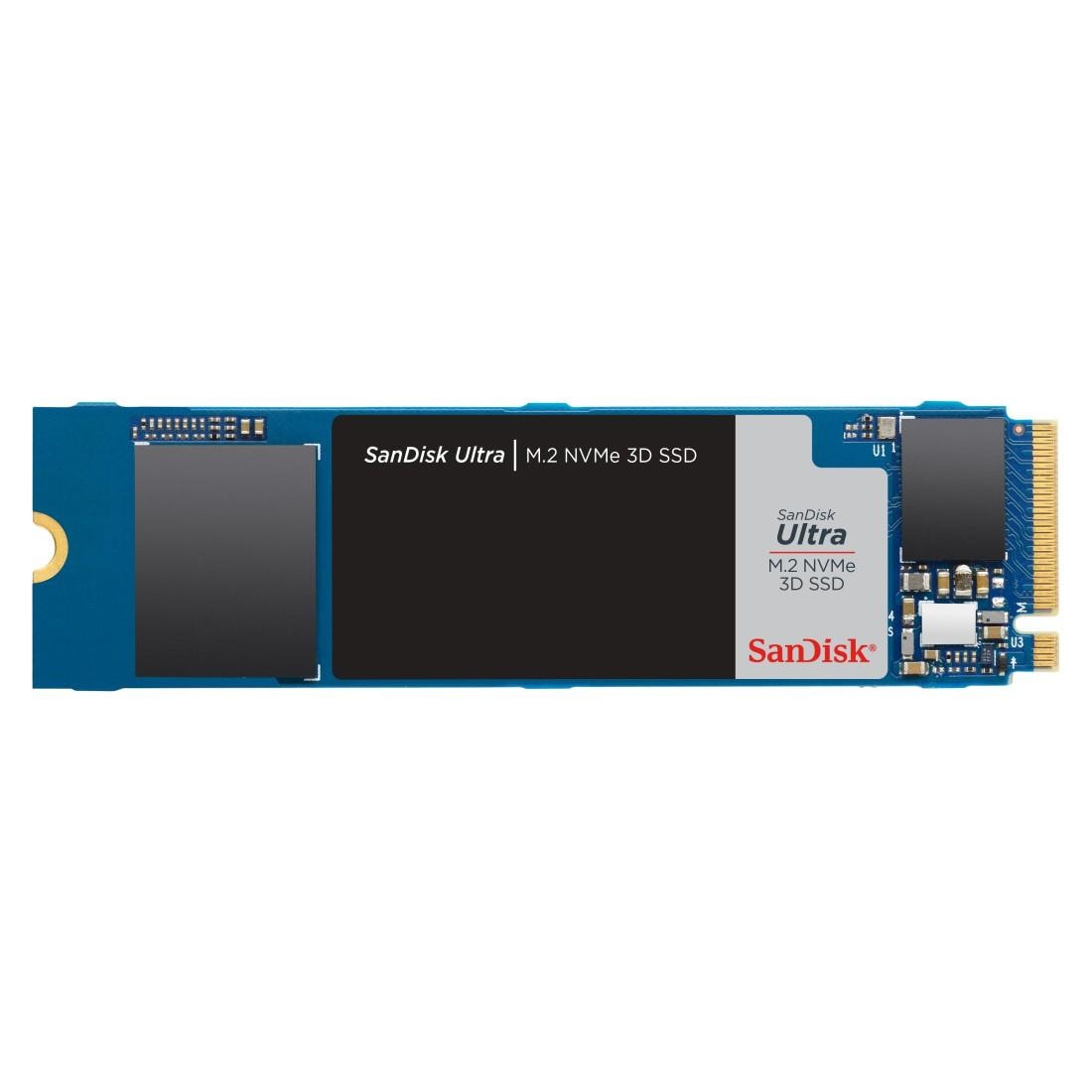Sandisk SSD-Festplatte »SSD Ultra M.2 NVMe« 500 GB Anschluss M.2