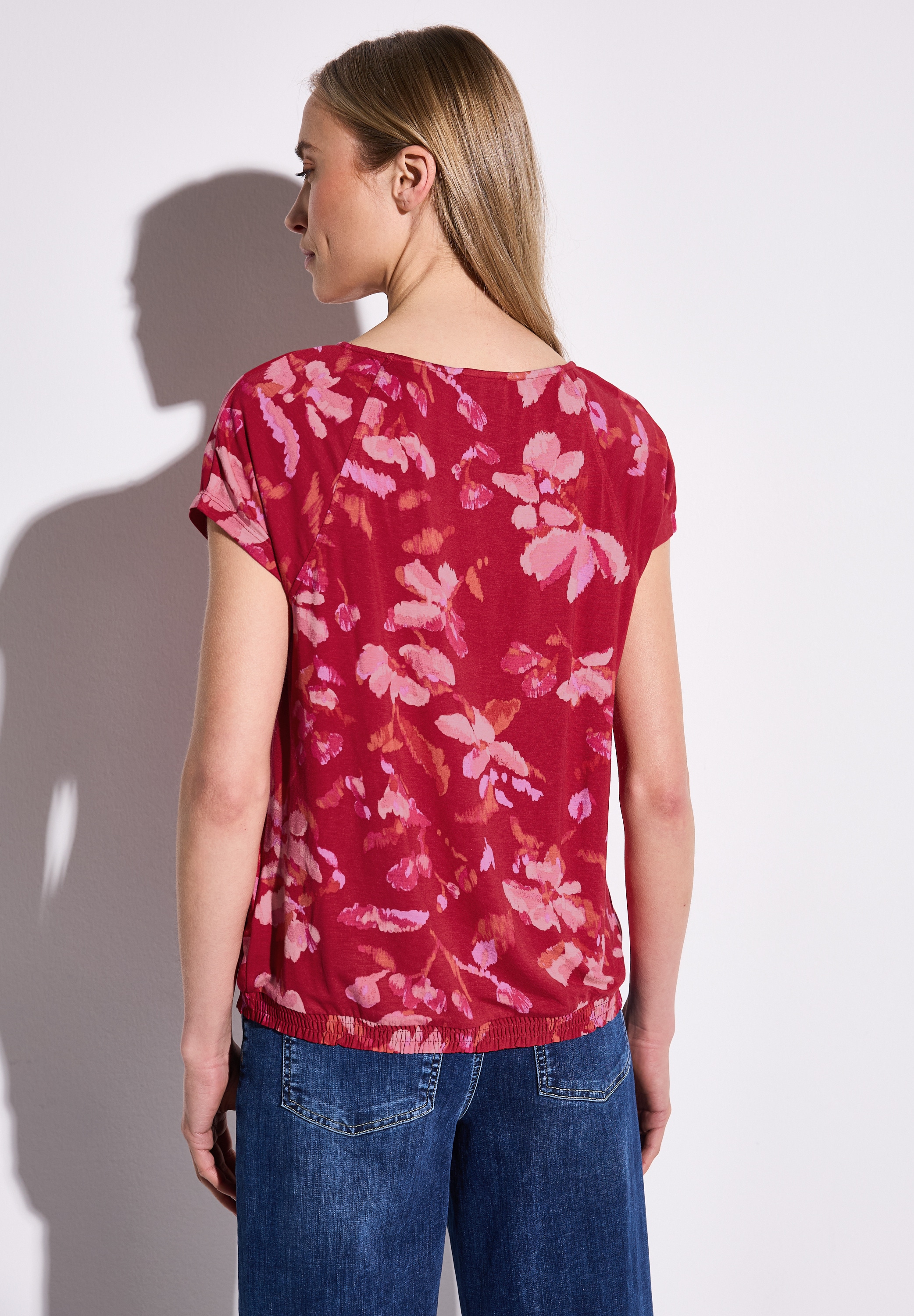 STREET ONE Print-Shirt, mit floralem Muster