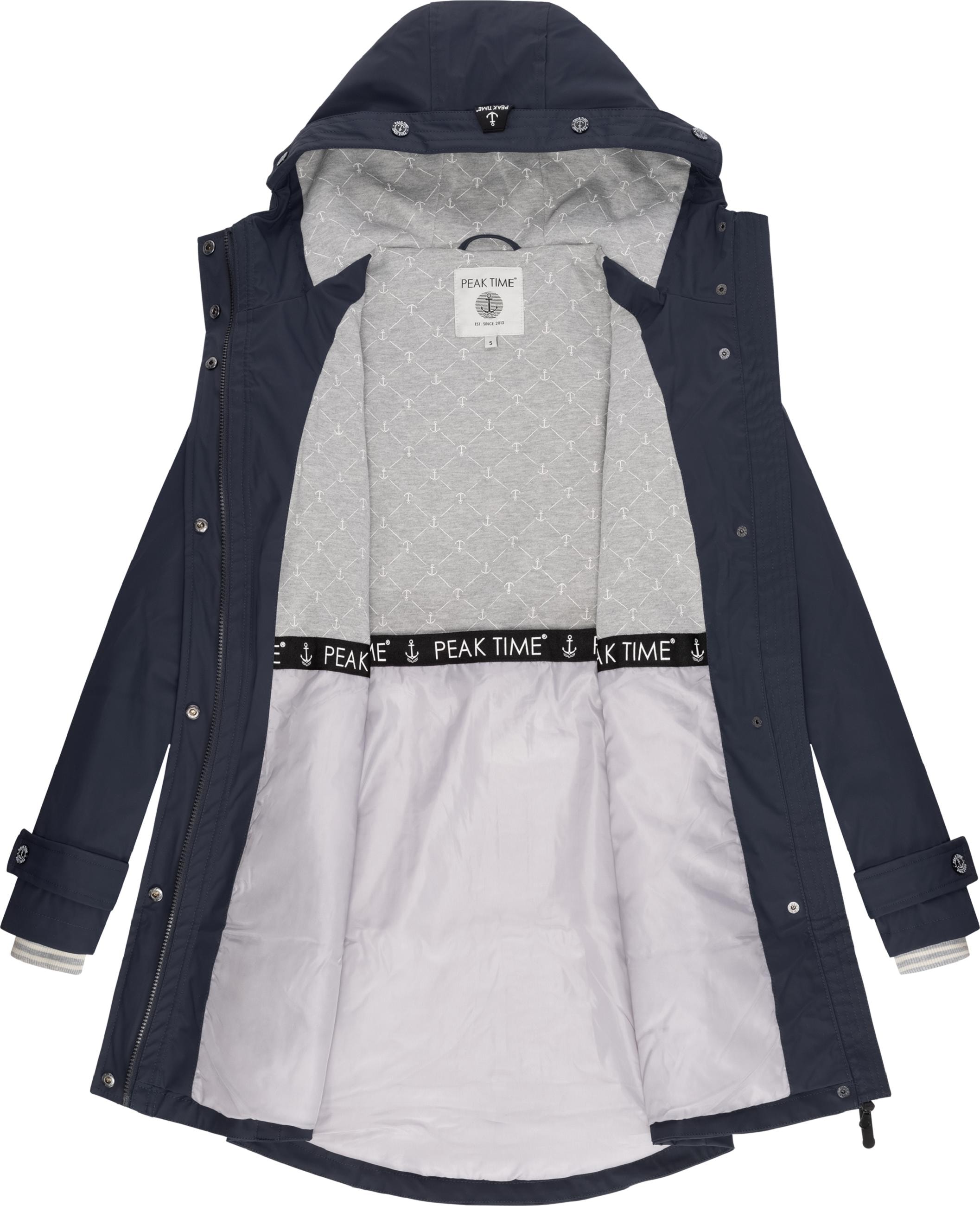 PEAK TIME Regenmantel »Regenjacke L60042«