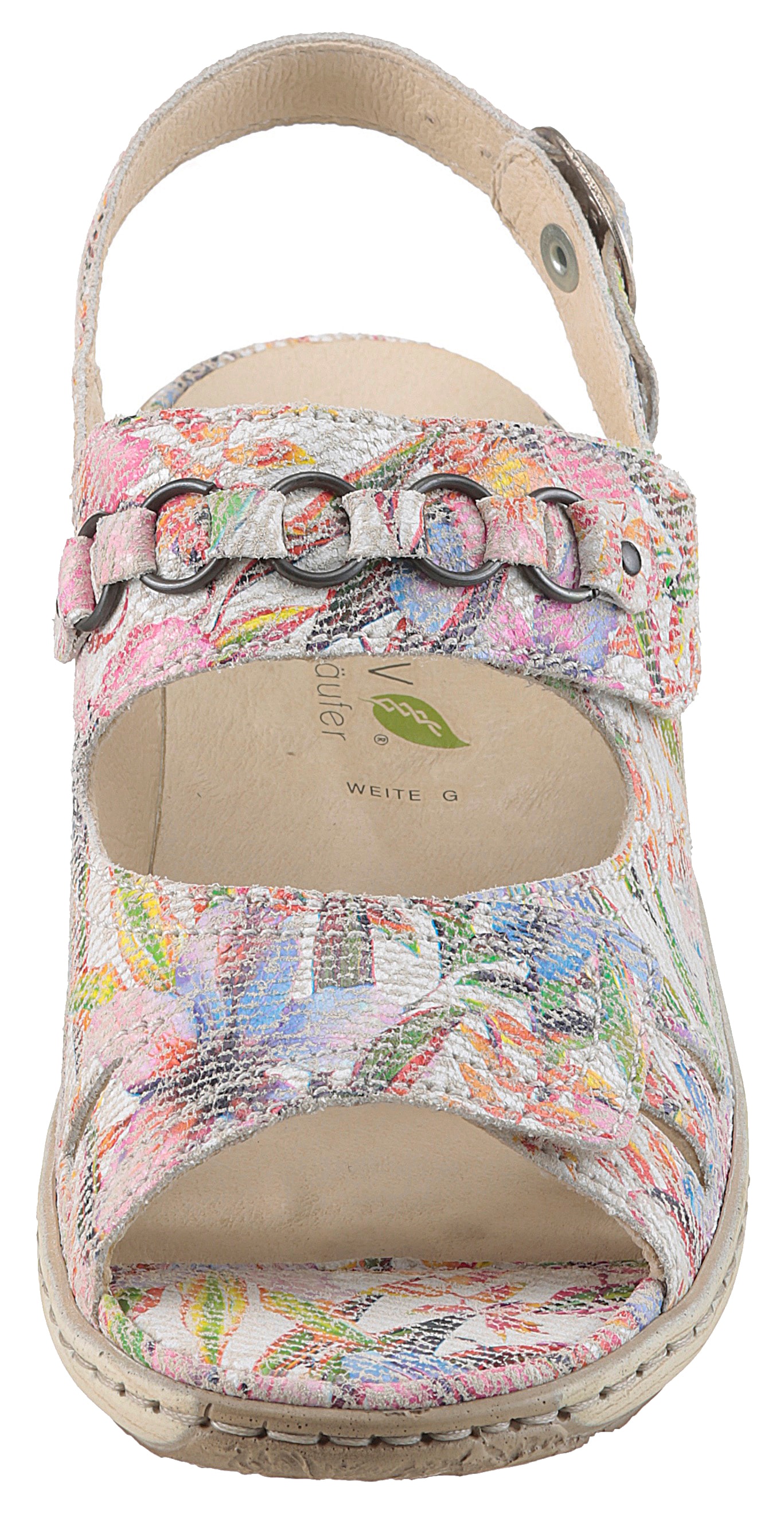 Waldläufer Sandale »GARDA«, Sommerschuh, Klettschuh, Sandalette in Bequemweite G (= weit)