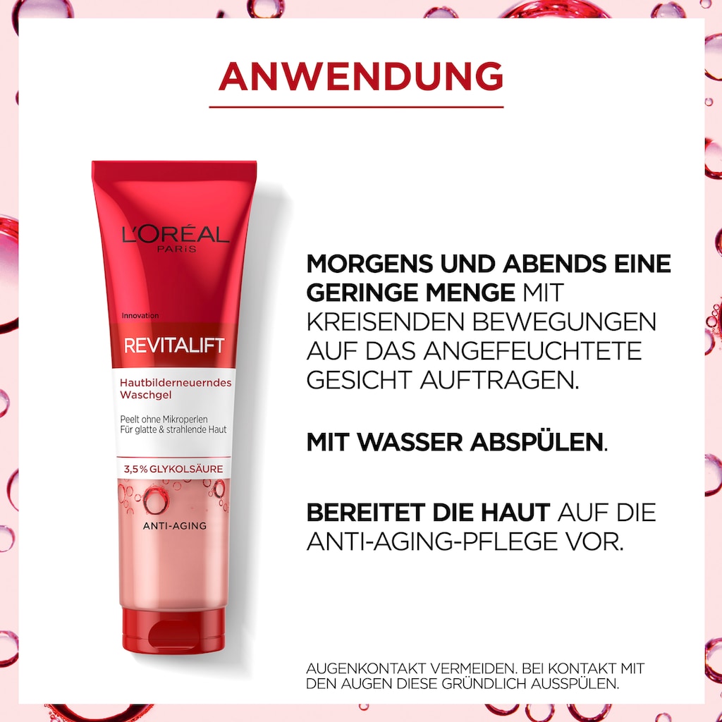 L'ORÉAL PARIS Gesichtsreinigungsgel »Revitalift Glykolsäure Waschgel«