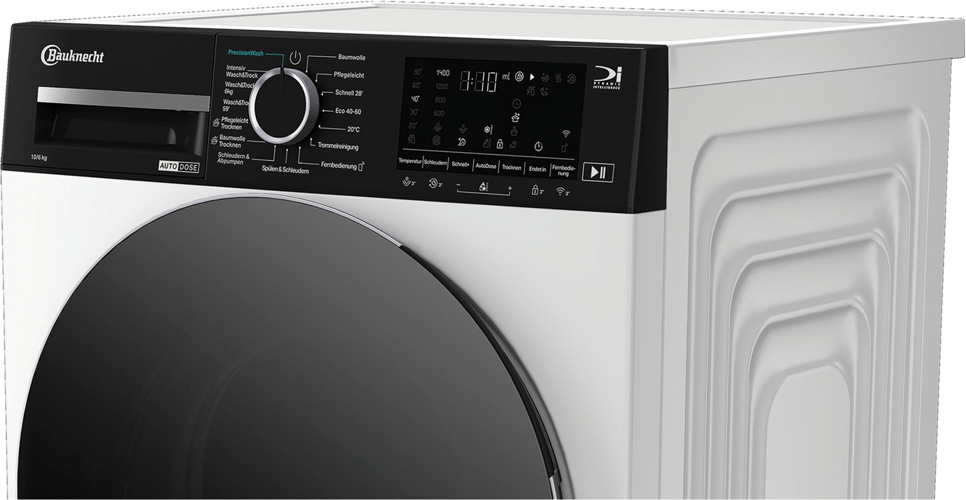 BAUKNECHT Waschtrockner »BWT 106A3C BC« 10 kg /7 kg 76 dB(A) HomeWhiz – Smarte Vernetzung für mehr
Komfort