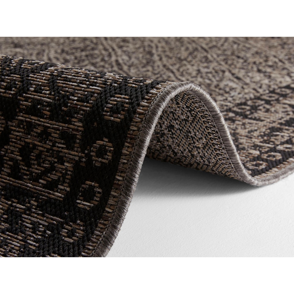 NORTHRUGS Teppich »Mardin«, rechteckig, In-und Outdoor geeignet, Strapazierfähig und pflegeleicht, Flachgewebe