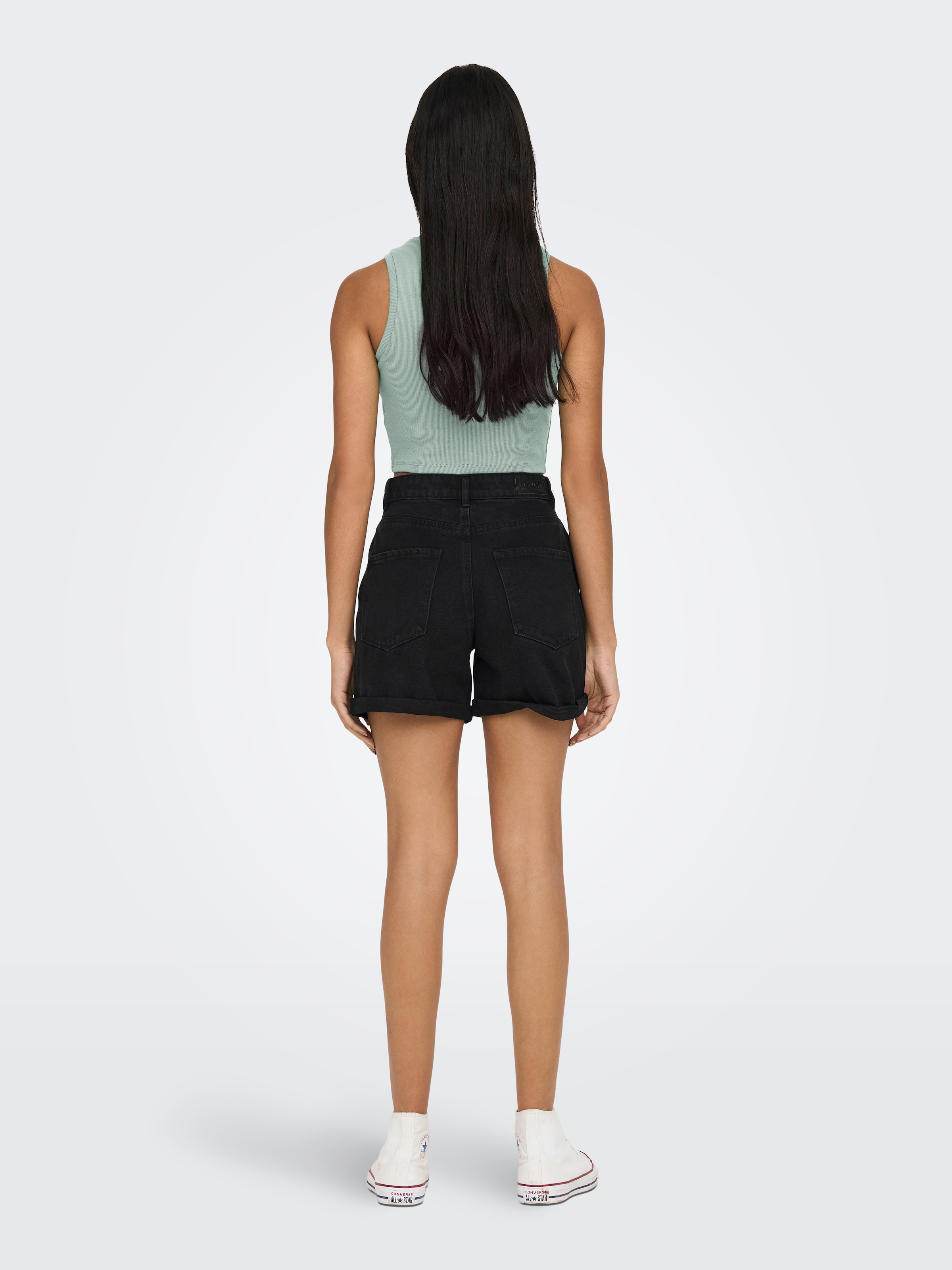 ONLY Tanktop »ONLVILMA S/L CROPPED TANK TOP JRS NOOS«